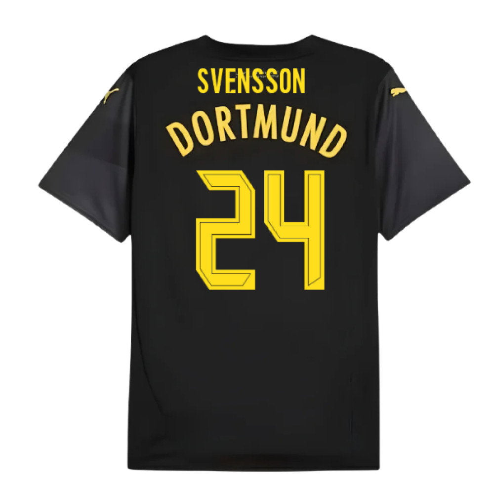 2024-2025 Borussia Dortmund Away Shirt (Svensson 24)_0