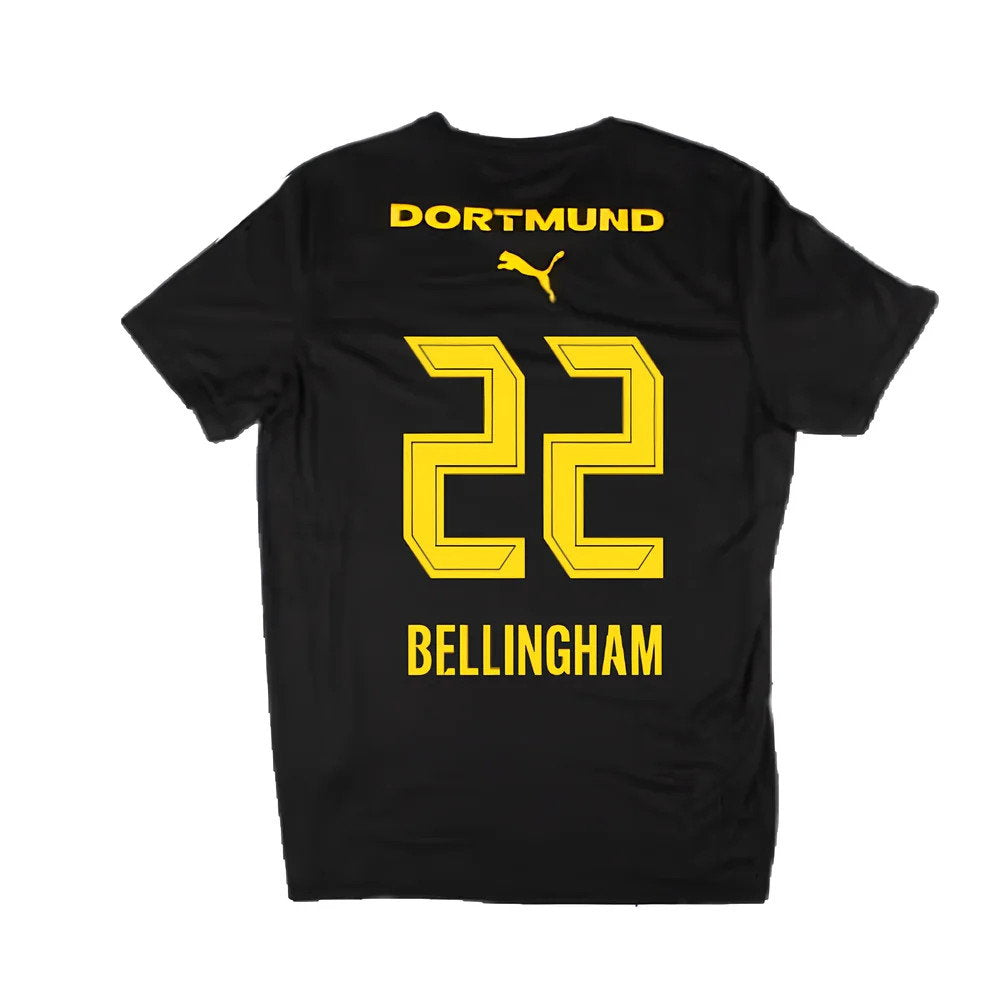 2024-2025 Borussia Dortmund Casuals Tee (Black) (Bellingham 22)_2