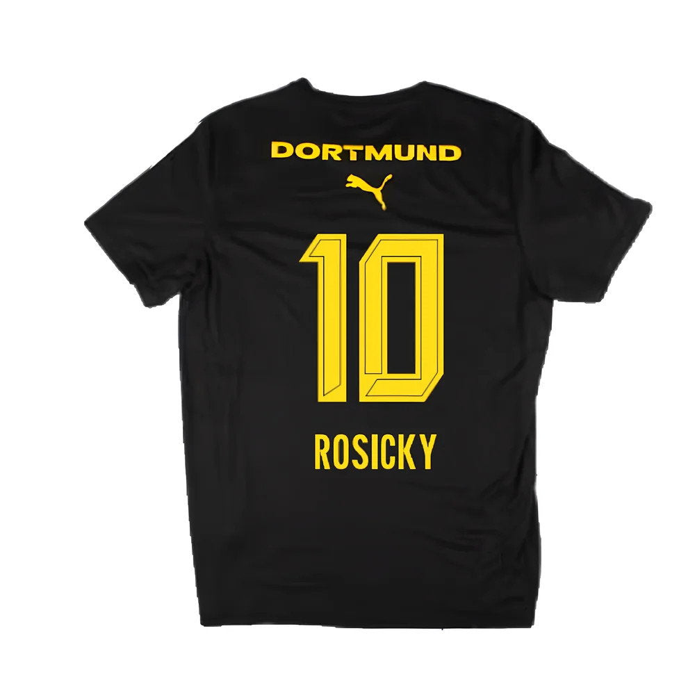 2024-2025 Borussia Dortmund Casuals Tee (Black) (Rosicky 10)_2