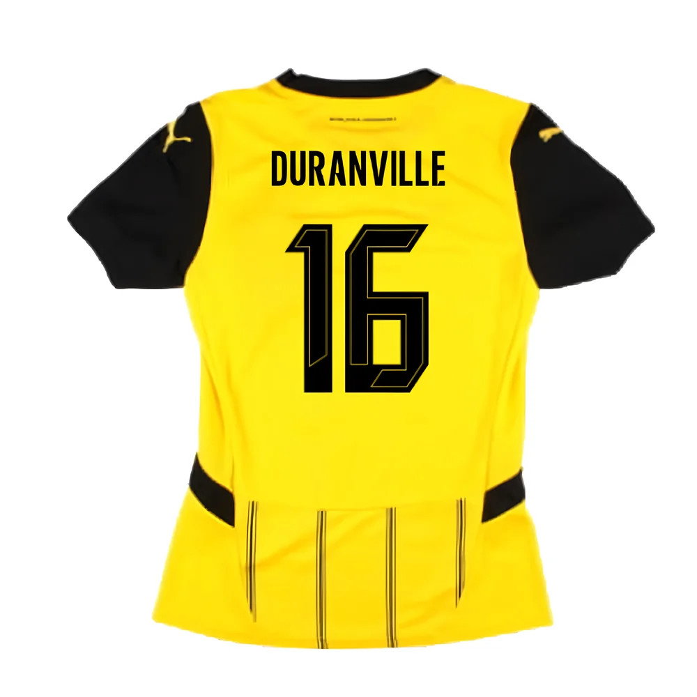 2024-2025 Borussia Dortmund Home Shirt (Ladies) (Duranville 16)_2