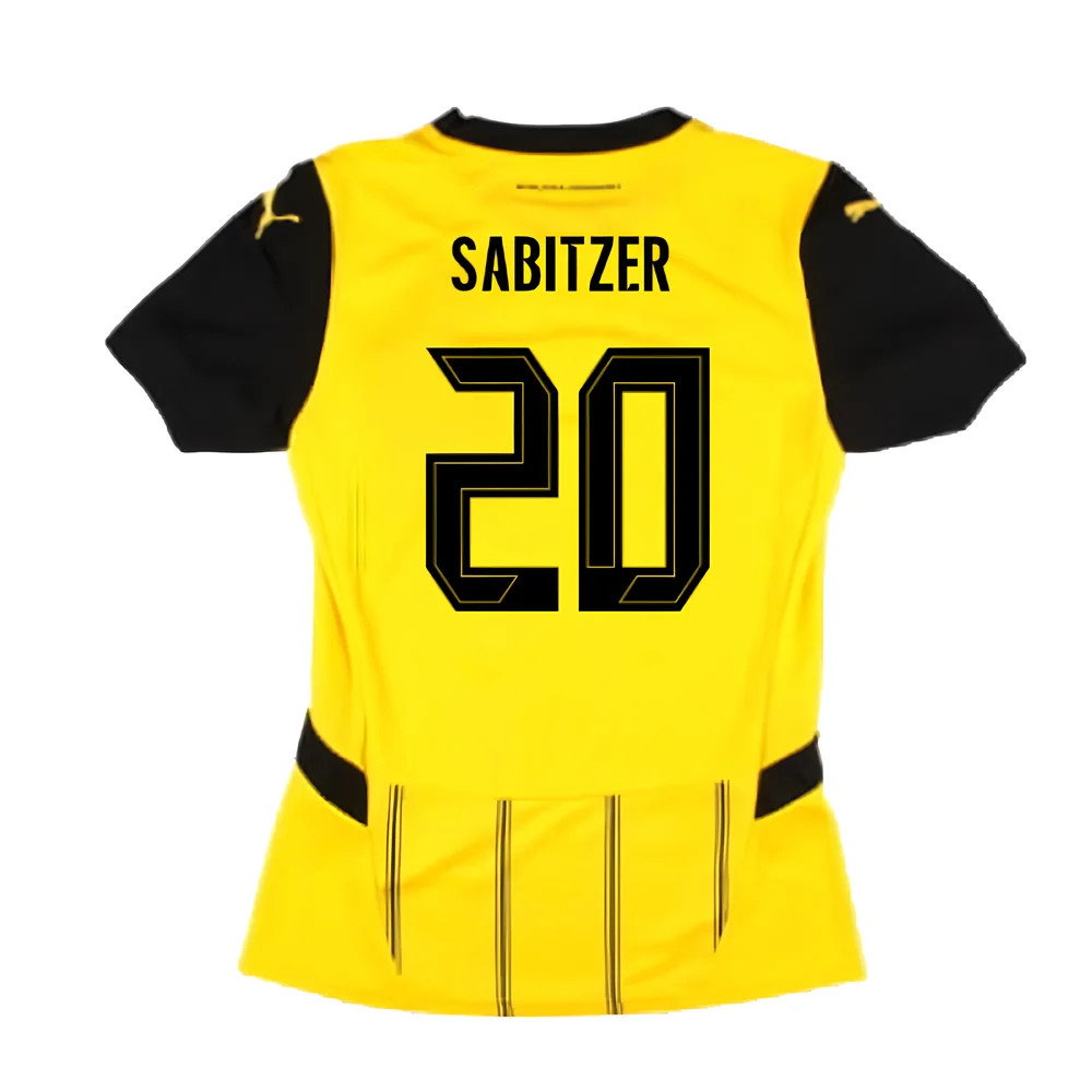 2024-2025 Borussia Dortmund Home Shirt (Ladies) (Sabitzer 20)_2