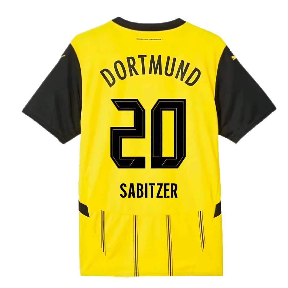 2024-2025 Borussia Dortmund Home Shirt (Sabitzer 20)_2