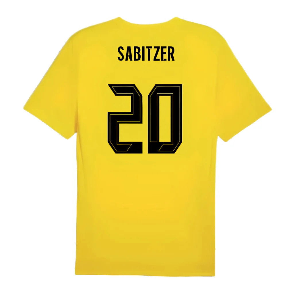 2024-2025 Borussia Dortmund Training Shirt (Yellow) - Kids (Sabitzer 20)_2