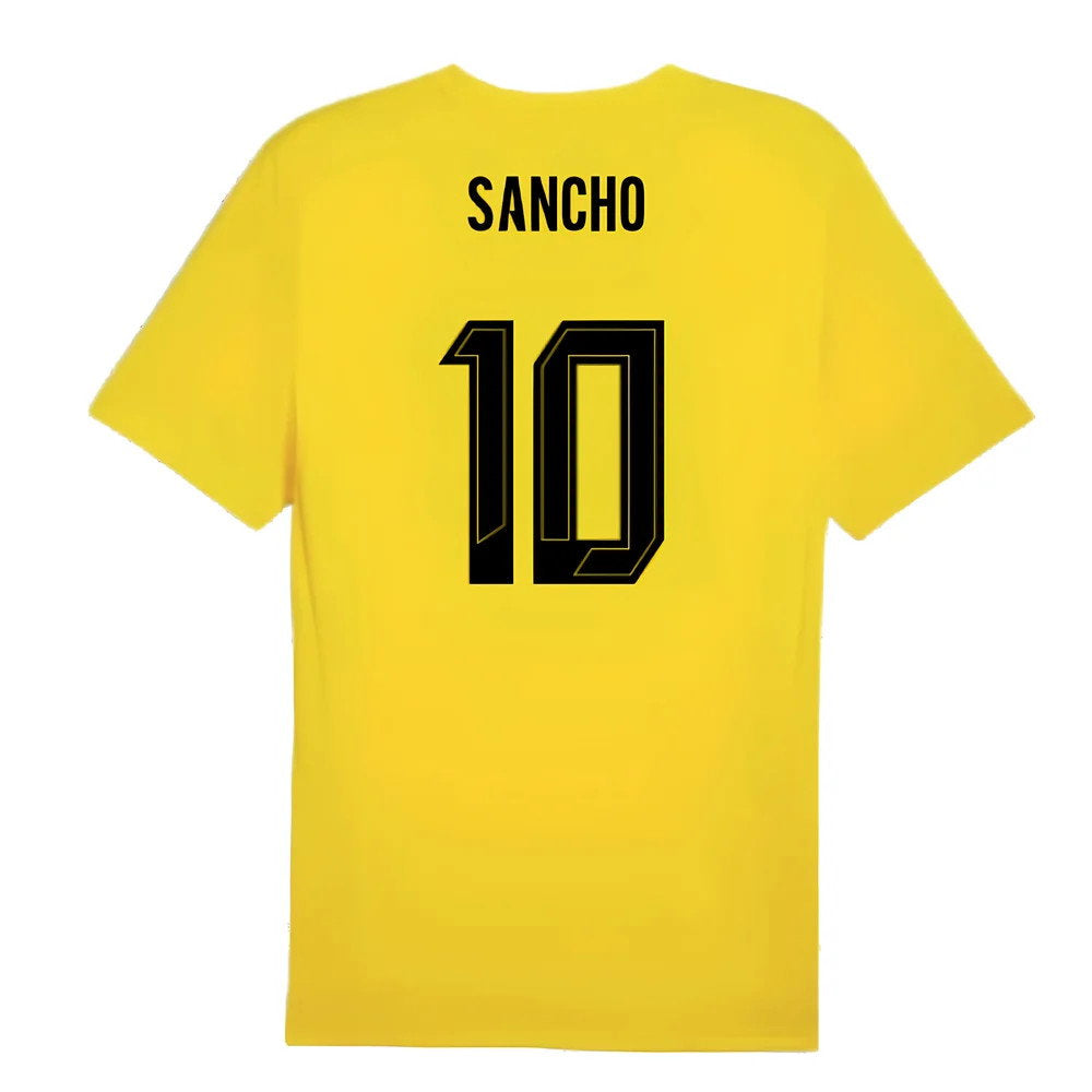 2024-2025 Borussia Dortmund Training Shirt (Yellow) - Kids (Sancho 10)_2