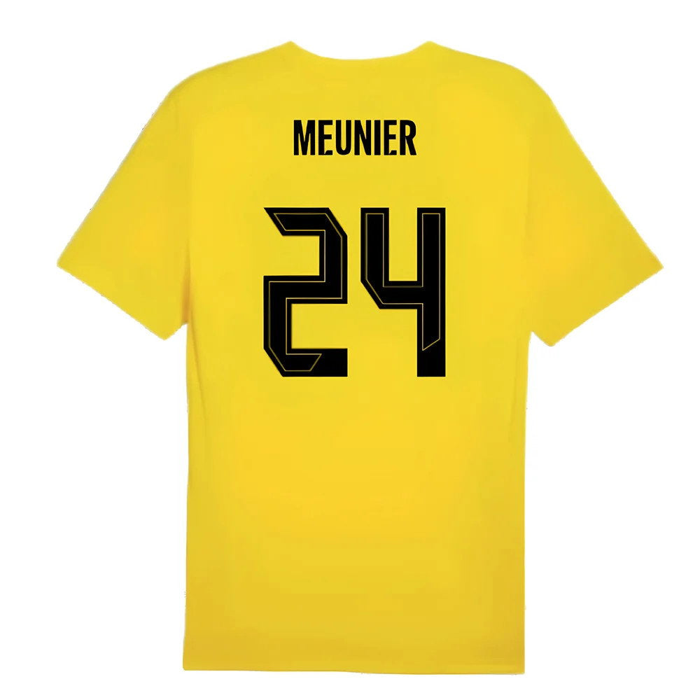 2024-2025 Borussia Dortmund Training Shirt (Yellow) (Meunier 24)_2