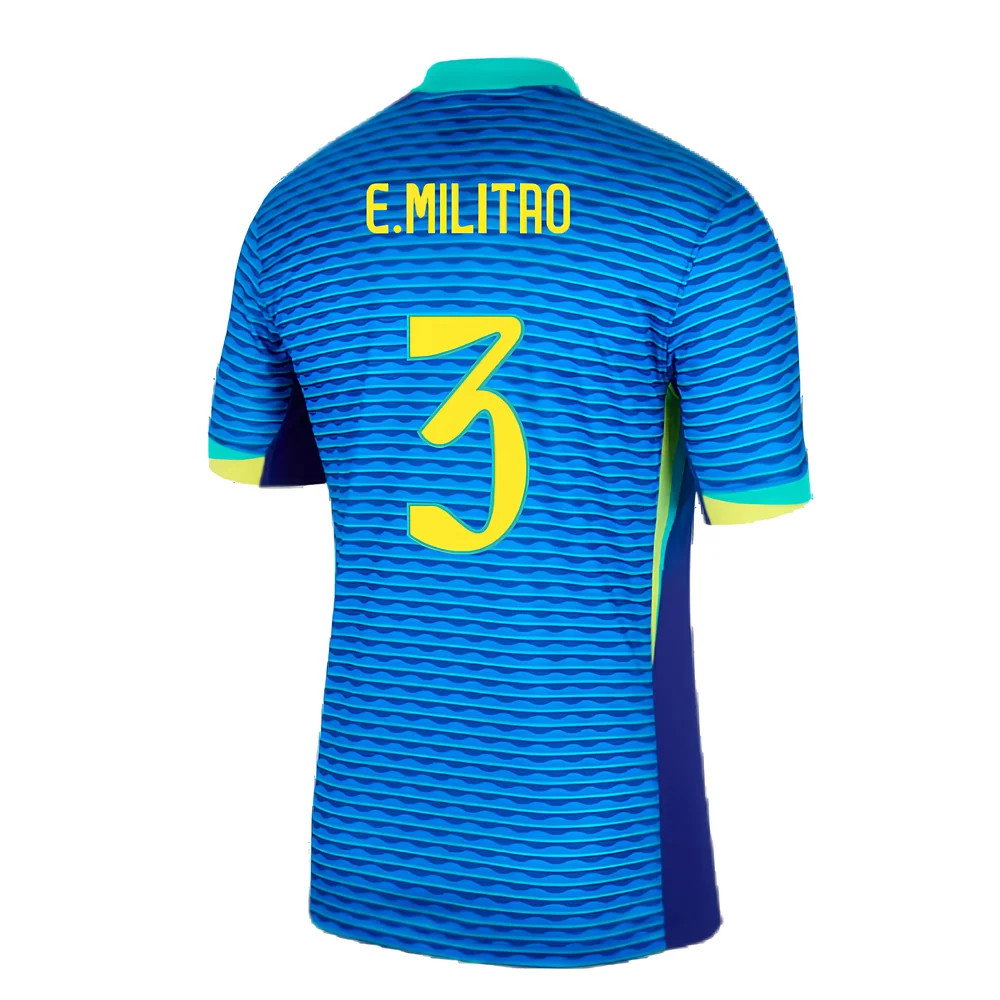 2024-2025 Brazil Away Shirt (E.Militao 3)_2