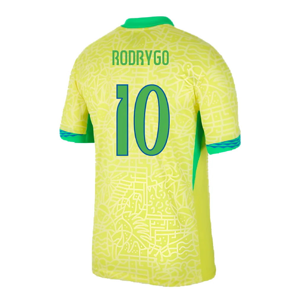 2024-2025 Brazil Home Shirt (Rodrygo 10)_2