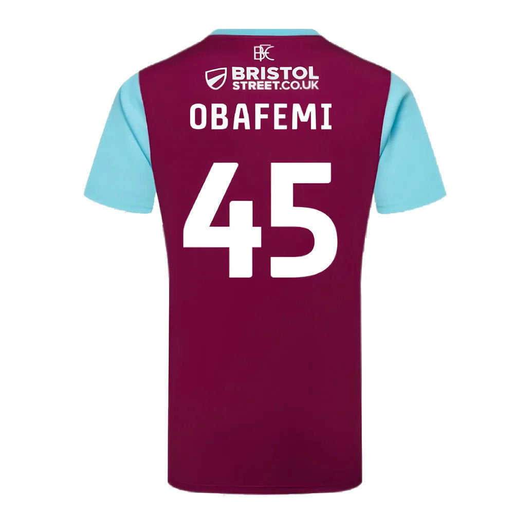 2024-2025 Burnley Home Shirt (Obafemi 45)_2