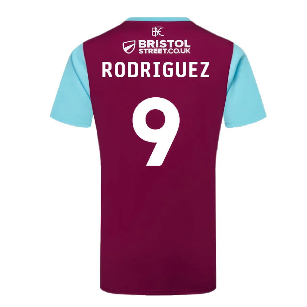2024-2025 Burnley Home Shirt (Rodriguez 9)_2