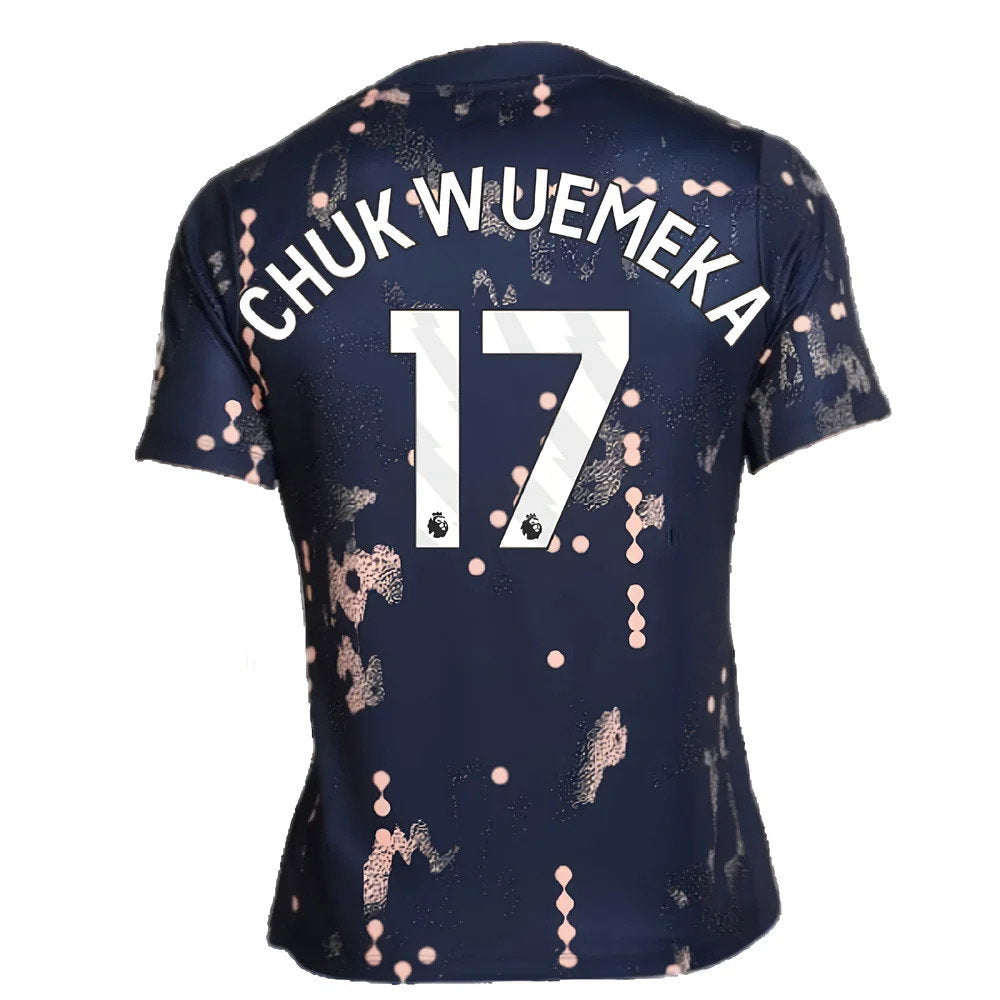 2024-2025 Chelsea Academy Pro Pre-Match Shirt (Obsidian) (Chukwuemeka 17)_2