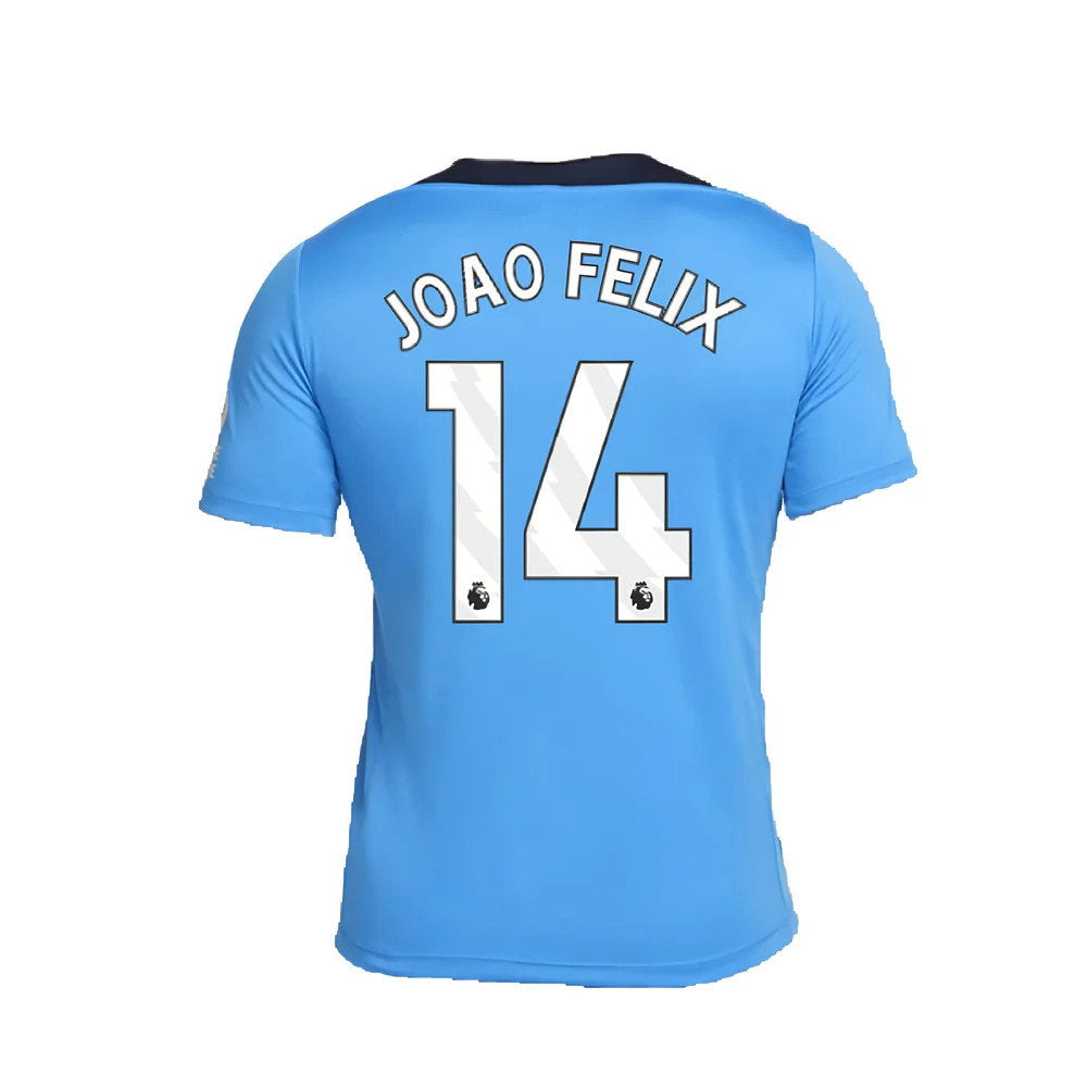 2024-2025 Chelsea Strike Dri-FIT Knit Shirt (Light Photo Blue) (Joao Felix 14)_2