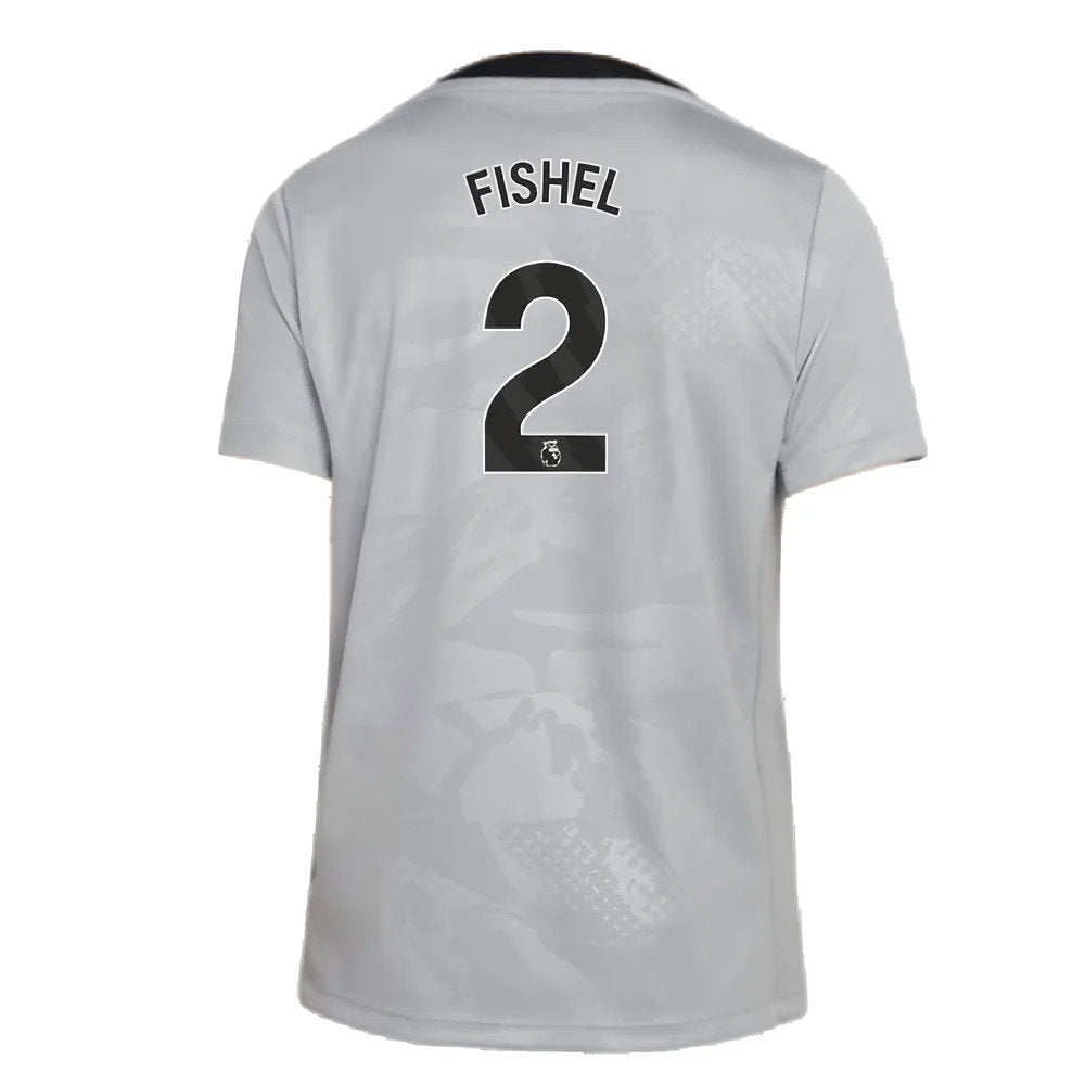 2024-2025 Chelsea Third Academy Pre-Match Shirt (Grey) - Kids (Fishel 2)_2