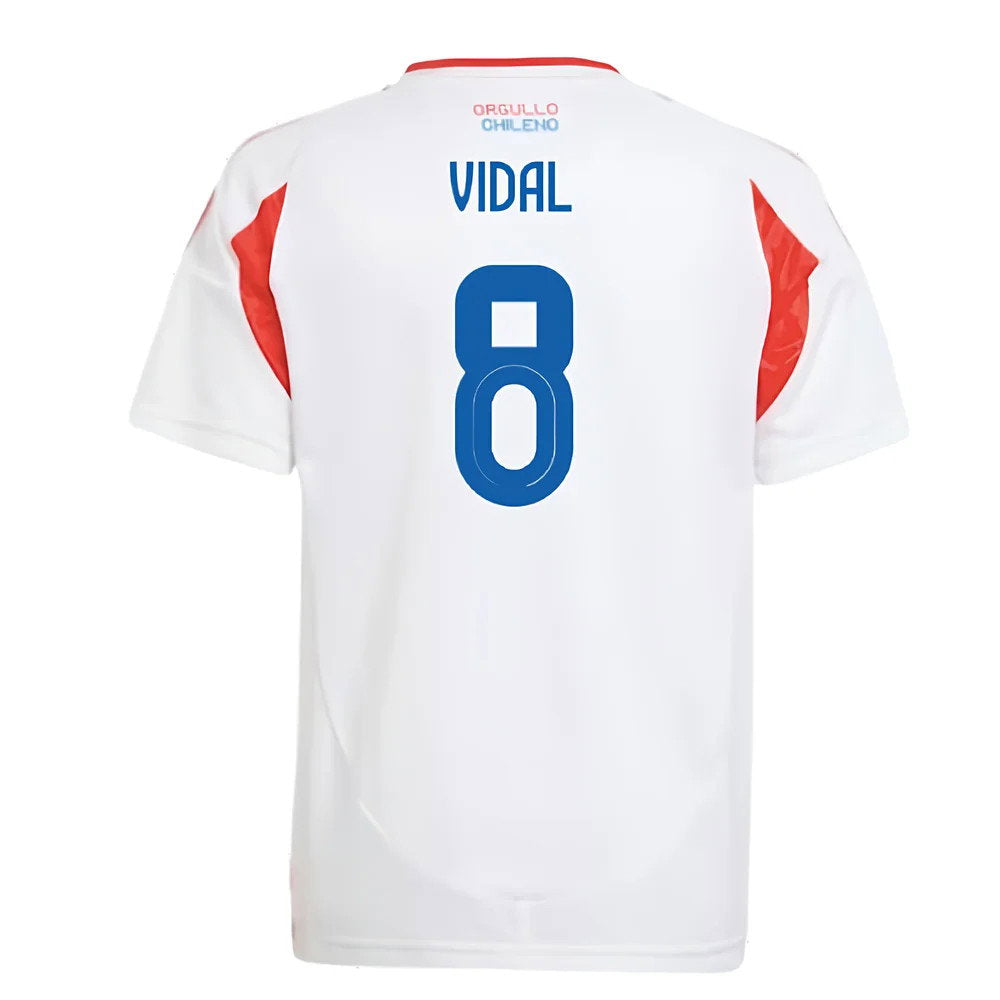 2024-2025 Chile Away Shirt (Kids) (VIDAL 8)_2