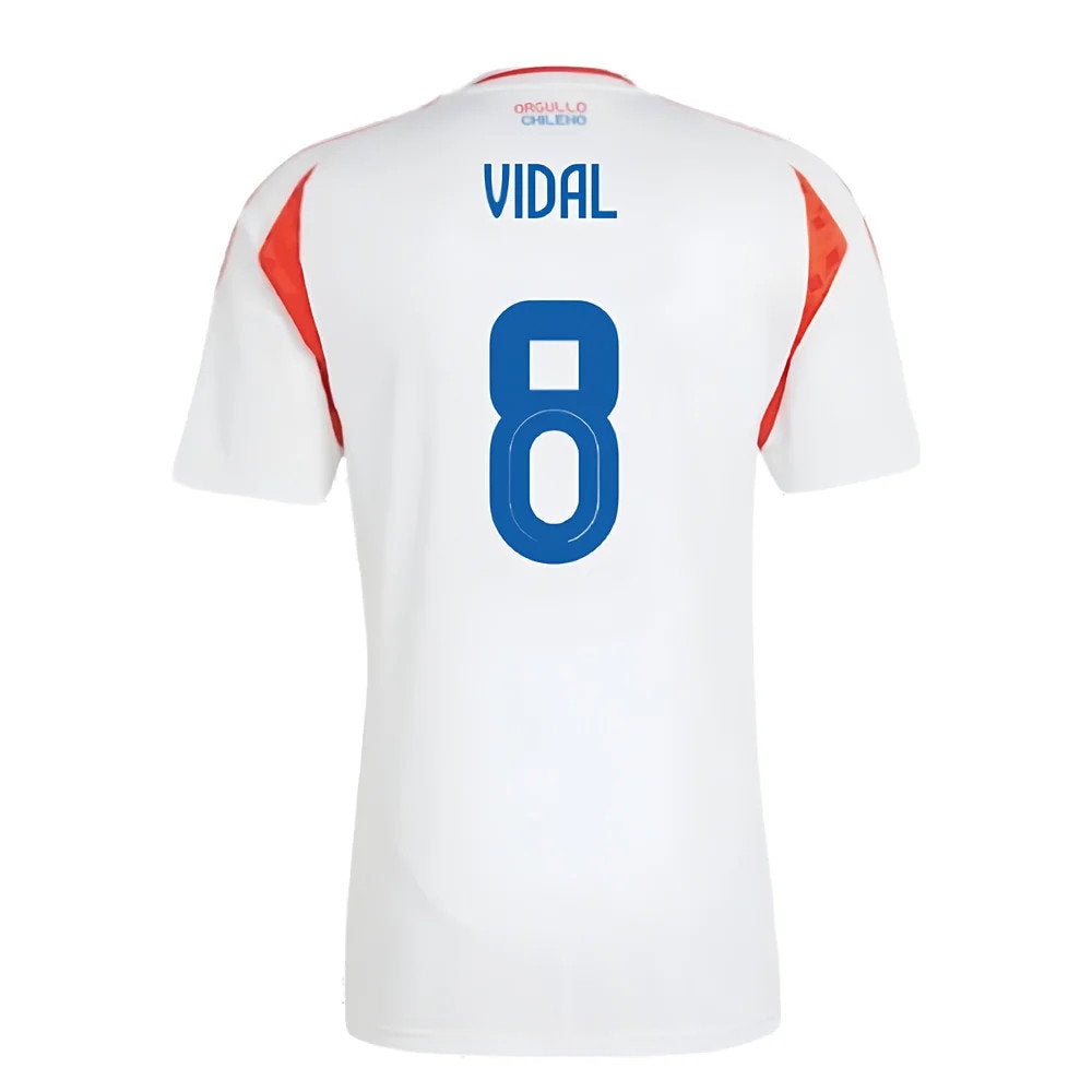 2024-2025 Chile Away Shirt (VIDAL 8)_2