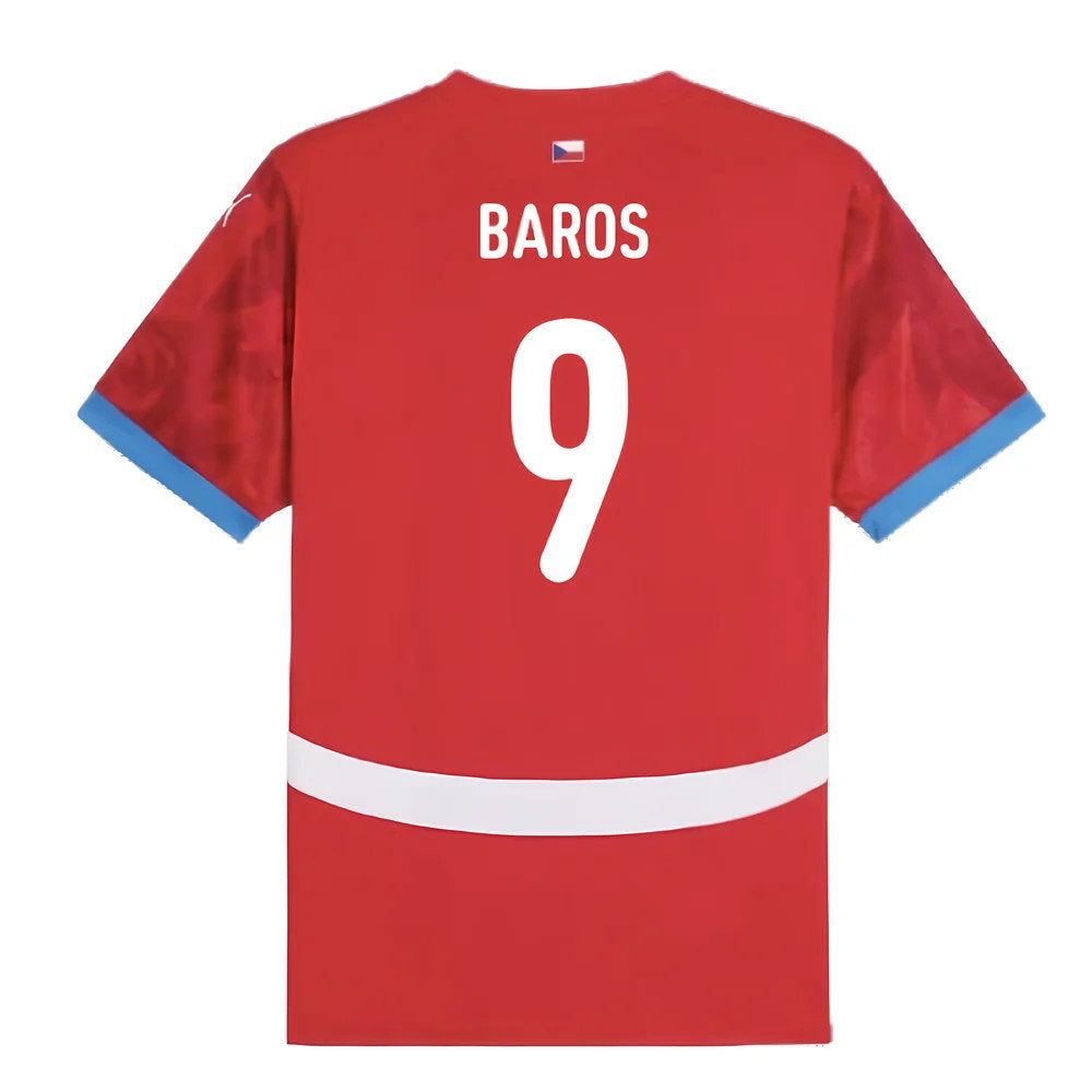 2024-2025 Czech Republic Home Shirt (Baros 9)_2