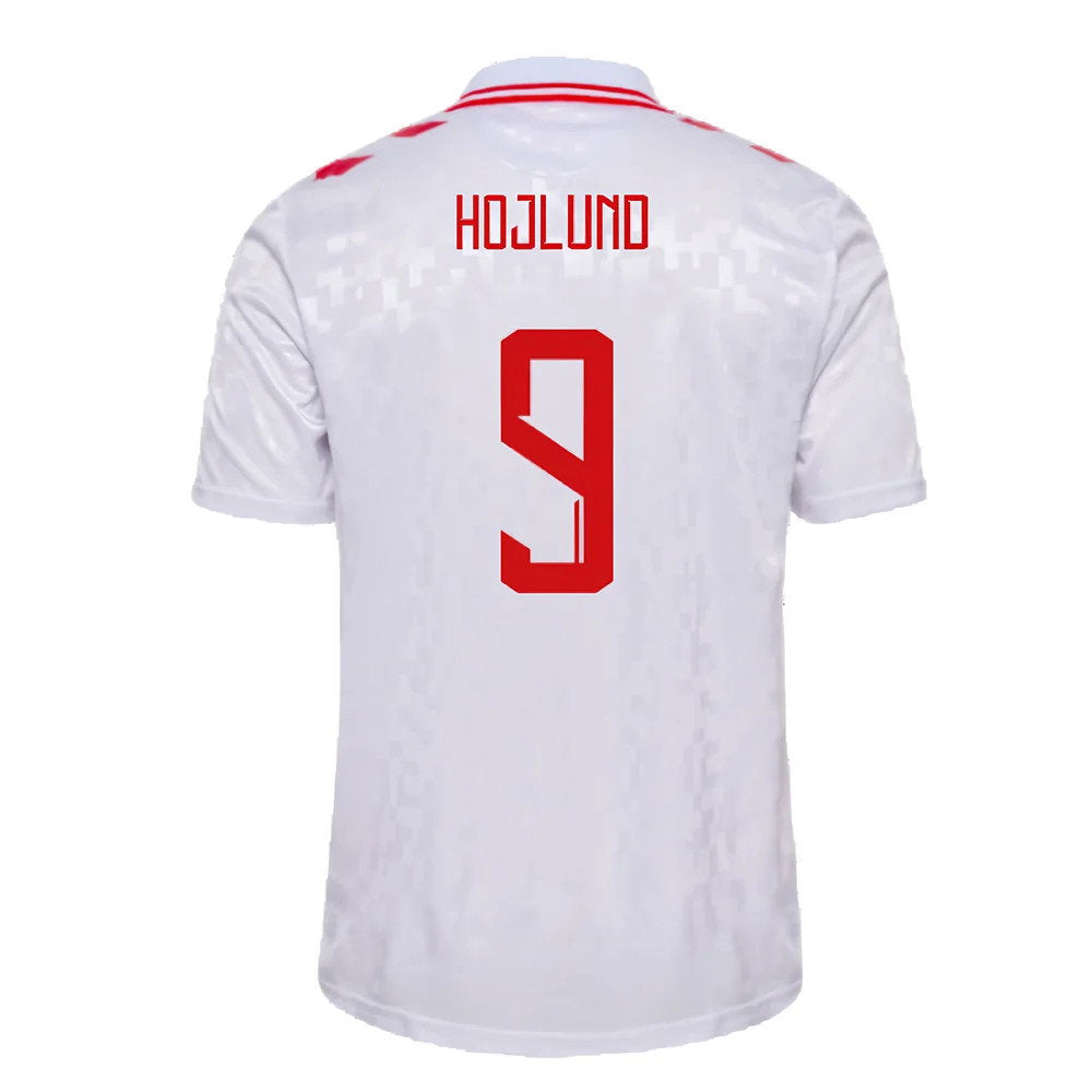 2024-2025 Denmark Away Shirt (Hojlund 9)_2