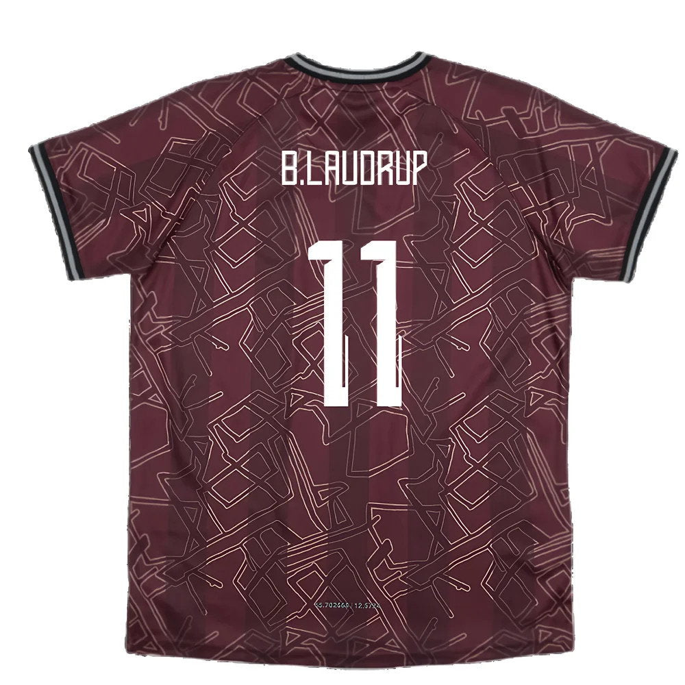 2024-2025 Denmark Special Edition Hummel x Halo Shirt (Kids) (B.Laudrup 11)_2