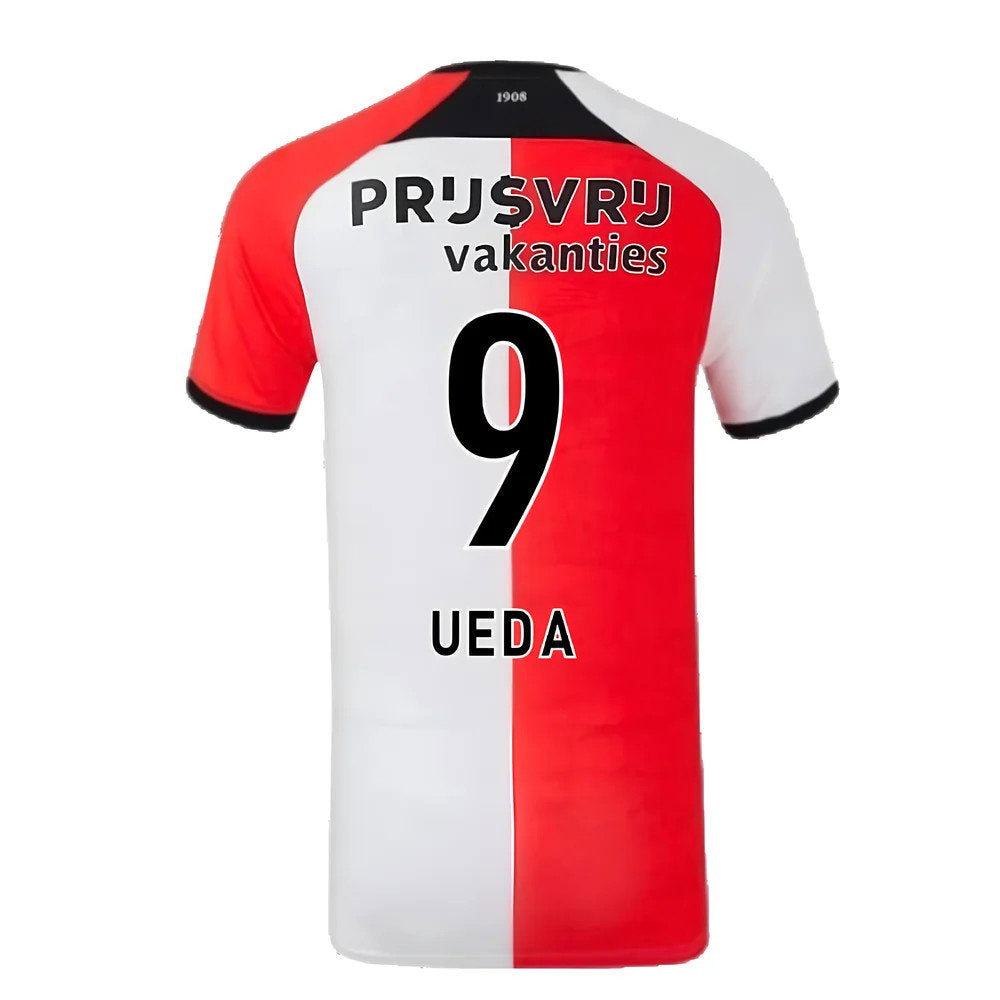 2024-2025 Feyenoord Home Shirt (Kids) (Ueda 9)_2