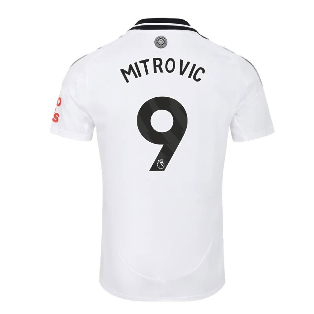 2024-2025 Fulham Home Shirt (Mitrovic 9)_2