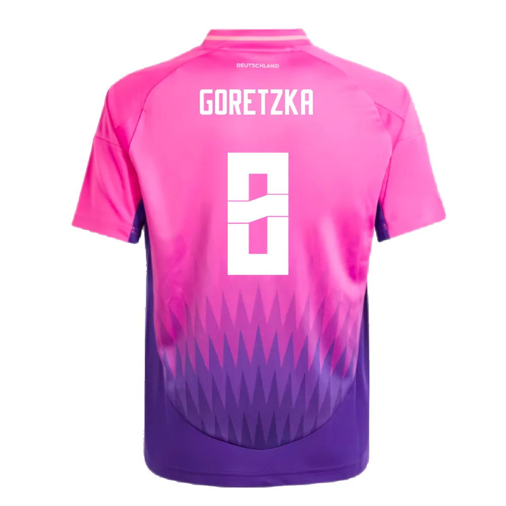 2024-2025 Germany Away Shirt (Kids) (Goretzka 8)_2