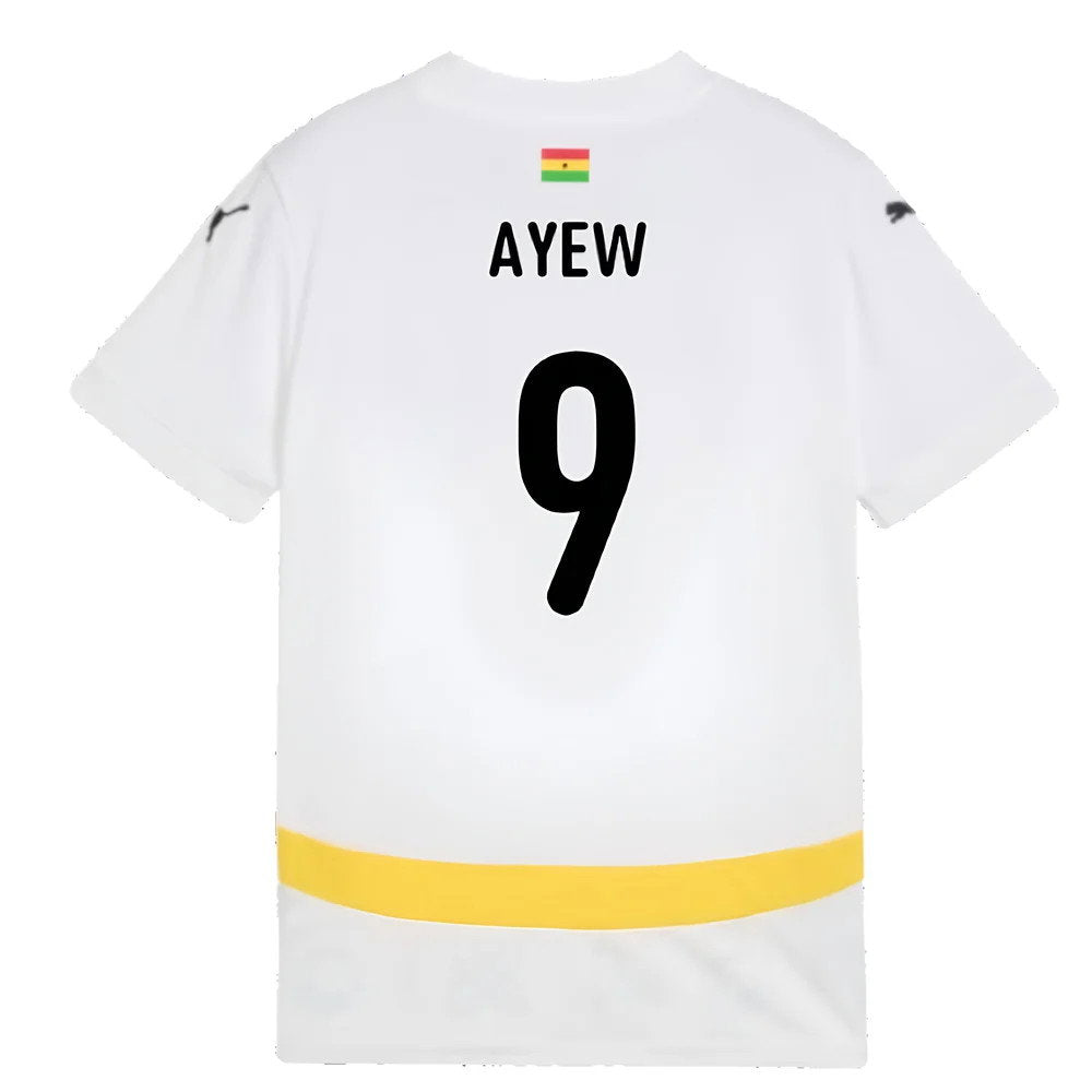 2024-2025 Ghana Home Shirt (Kids) (Ayew 9)_2