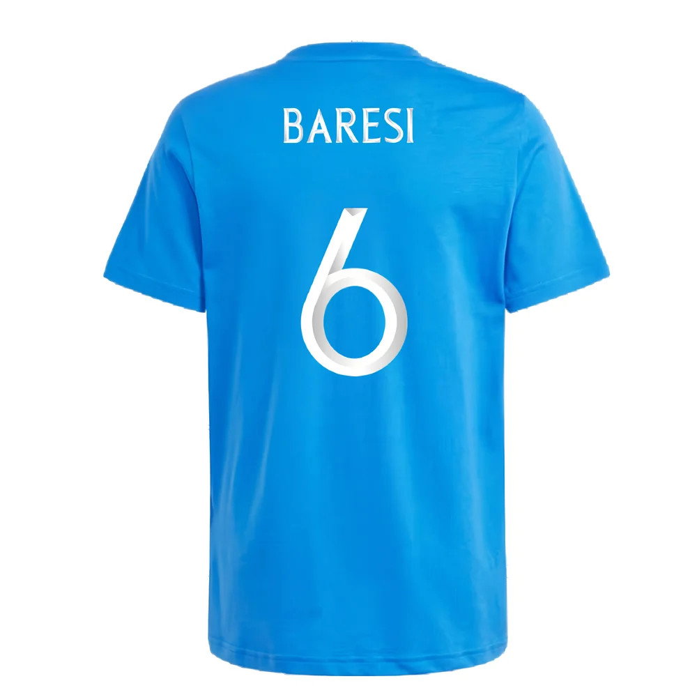 2024-2025 Italy DNA Tee (Blue) - Kids (BARESI 6)_2