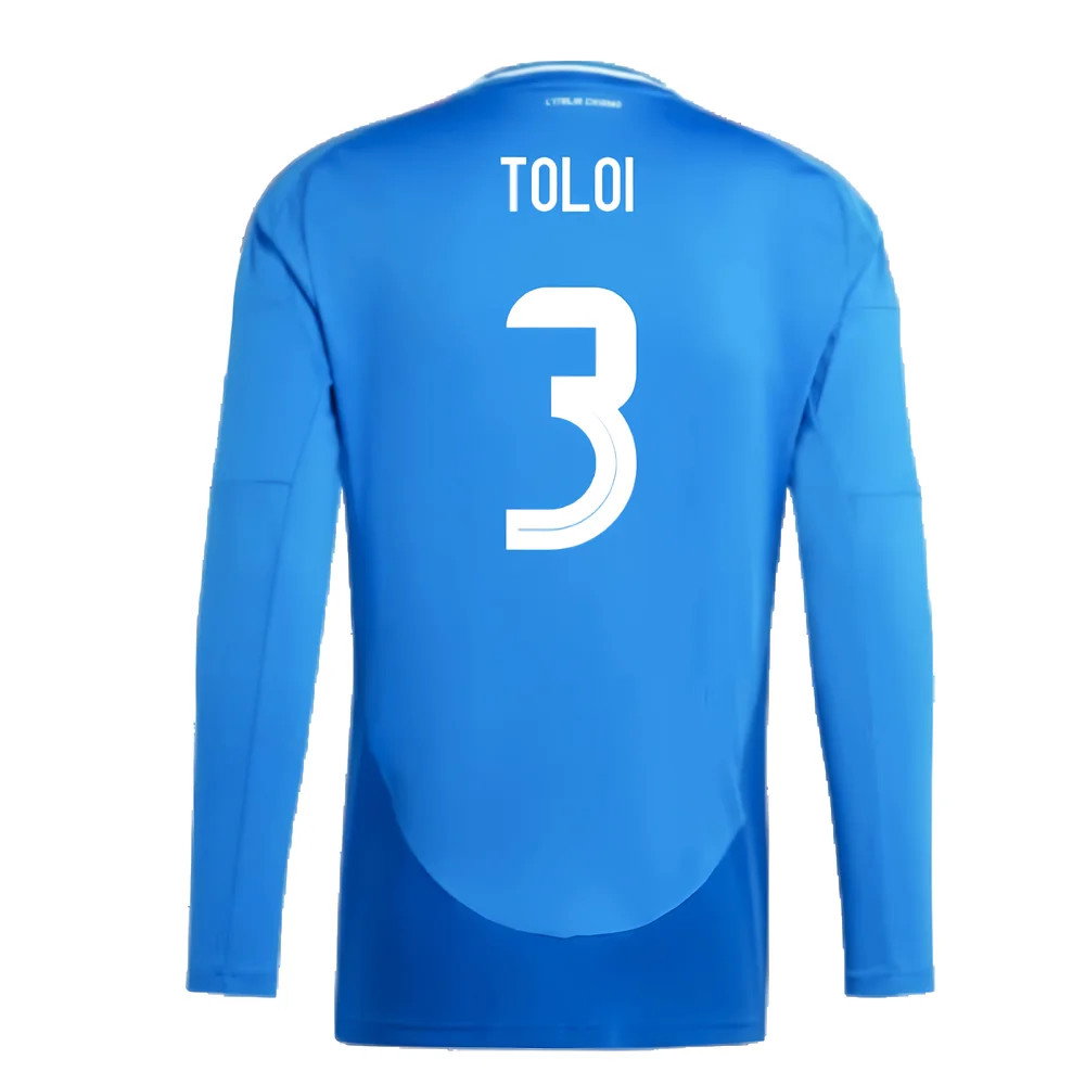 2024-2025 Italy Long Sleeve Home Shirt (TOLOI 3)_2