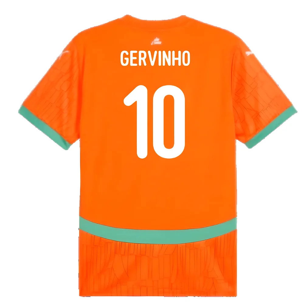 2024-2025 Ivory Coast Home Shirt (Gervinho 10)_2