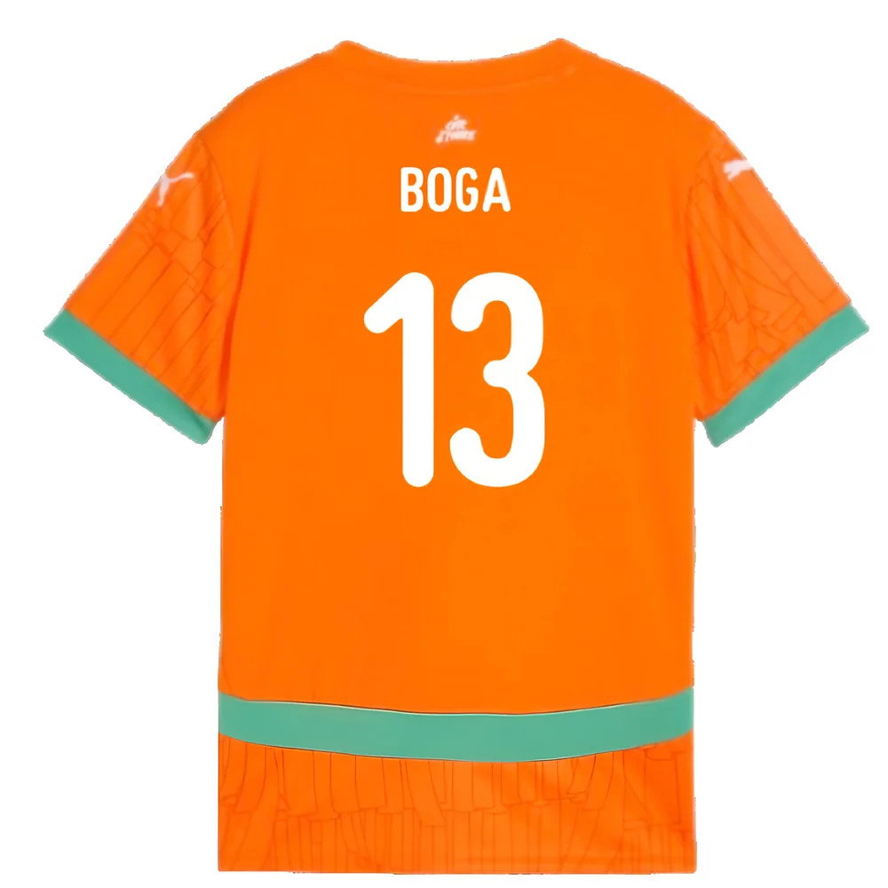 2024-2025 Ivory Coast Home Shirt (Kids) (Boga 13)_2