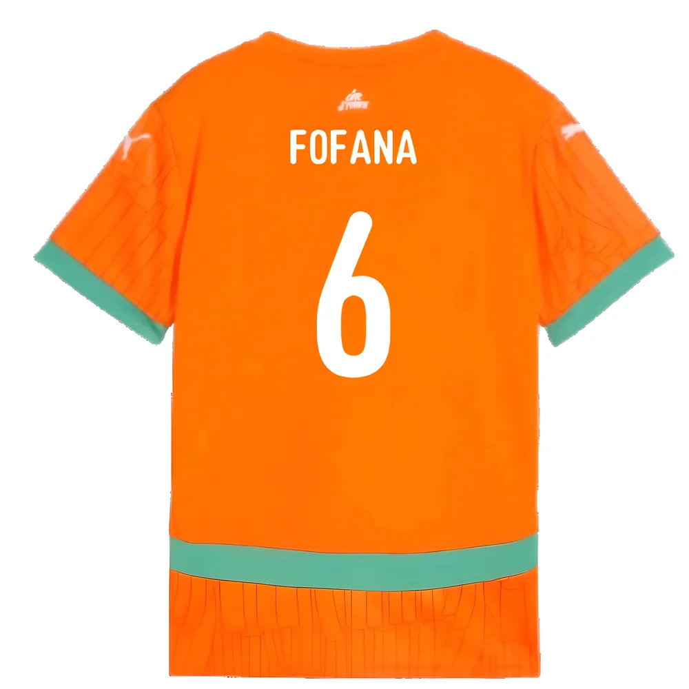 2024-2025 Ivory Coast Home Shirt (Kids) (Fofana 6)_2