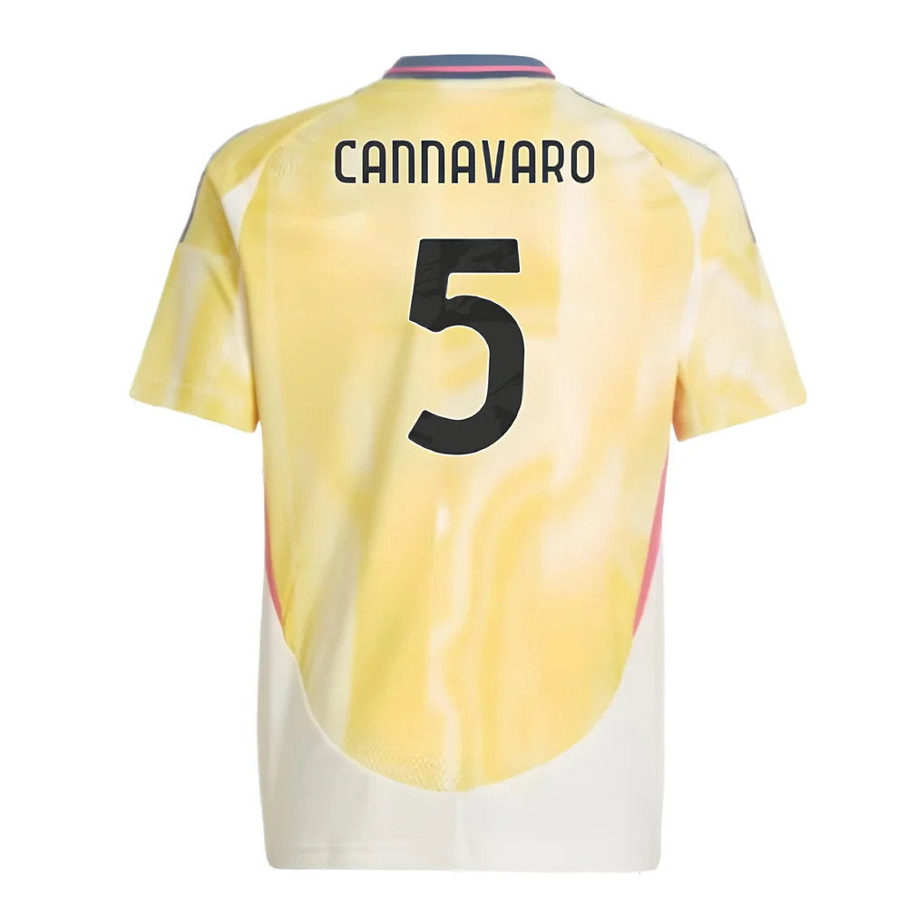 2024-2025 Juventus Away Shirt (Kids) (Cannavaro 5)_2