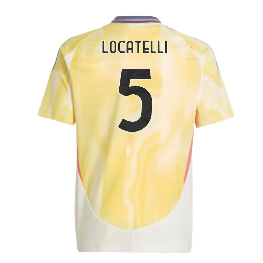 2024-2025 Juventus Away Shirt (Kids) (Locatelli 5)_2