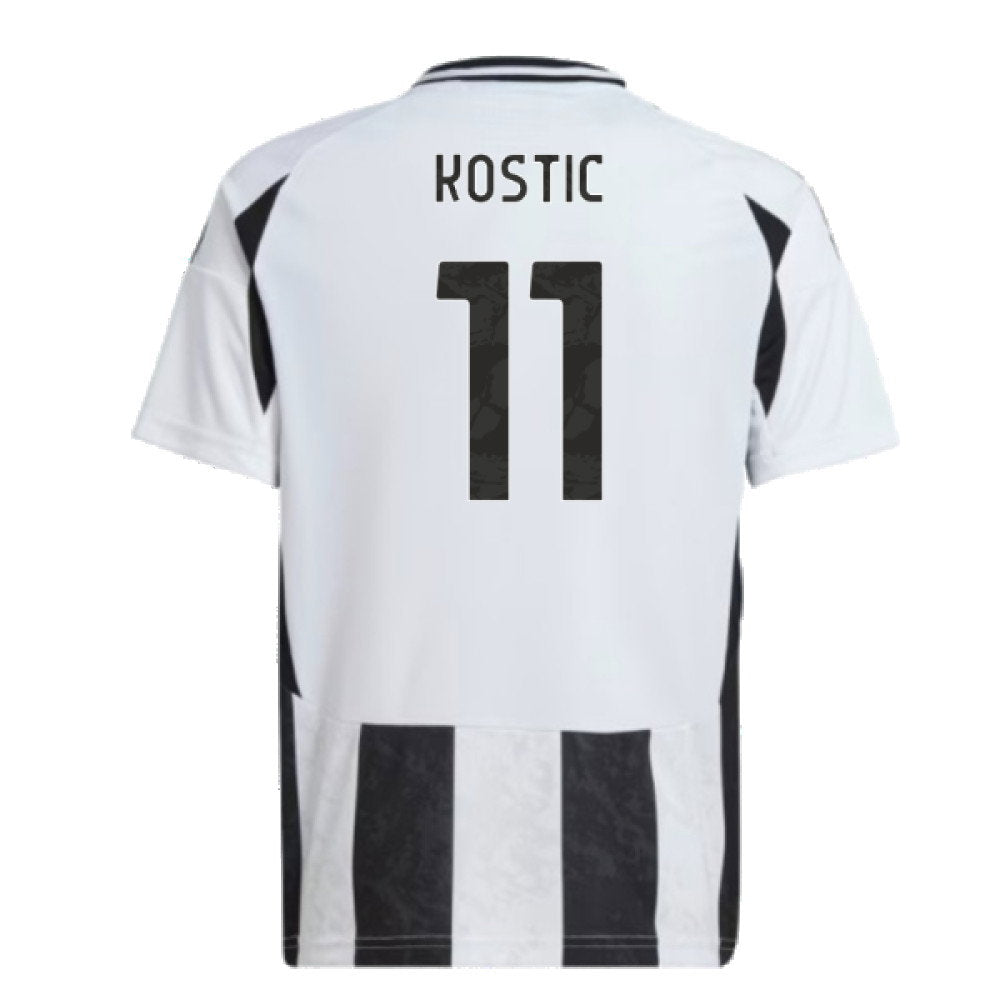 2024-2025 Juventus Home Shirt (Kids) (Kostic 11)_2