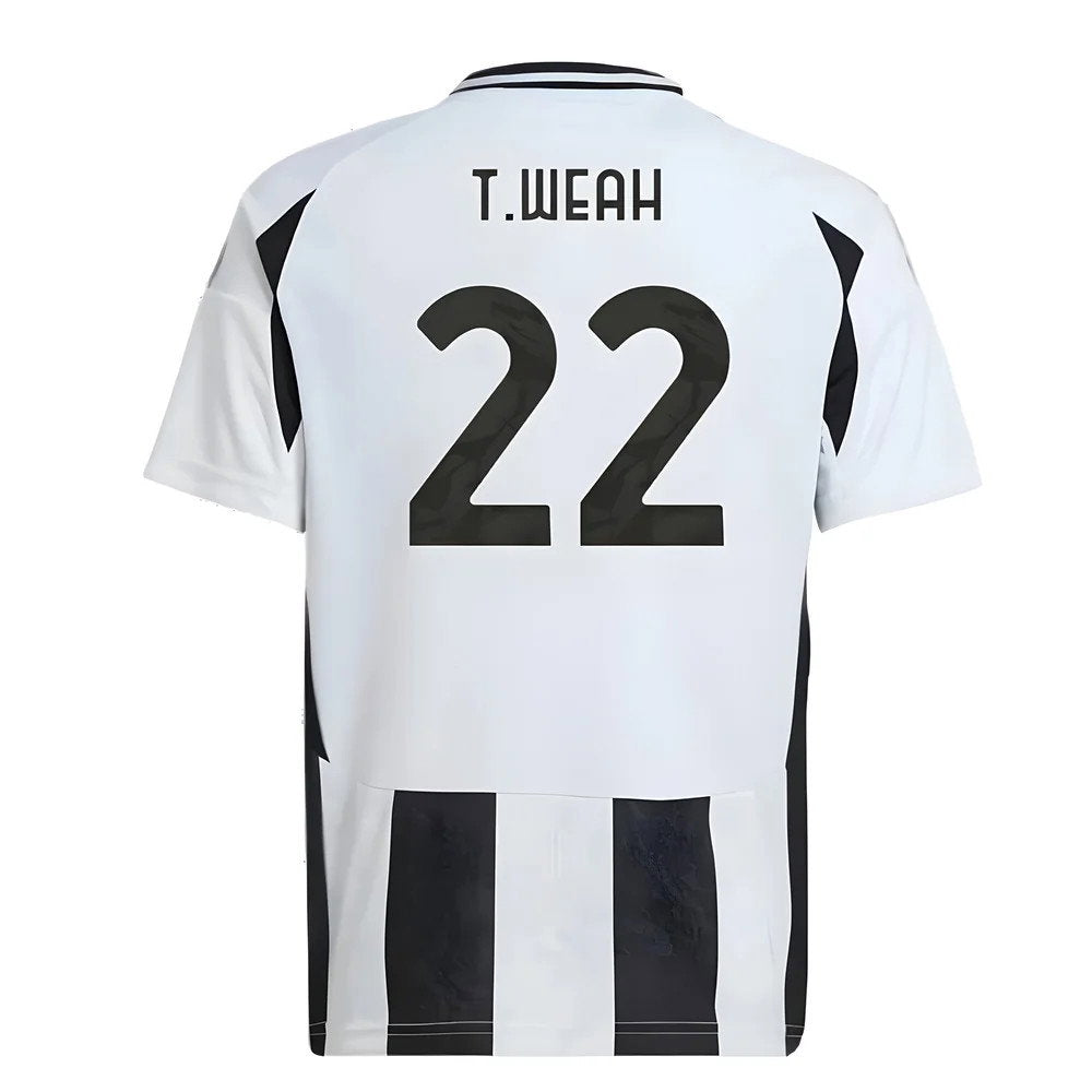 2024-2025 Juventus Home Shirt (Kids) (T.Weah 22)_2