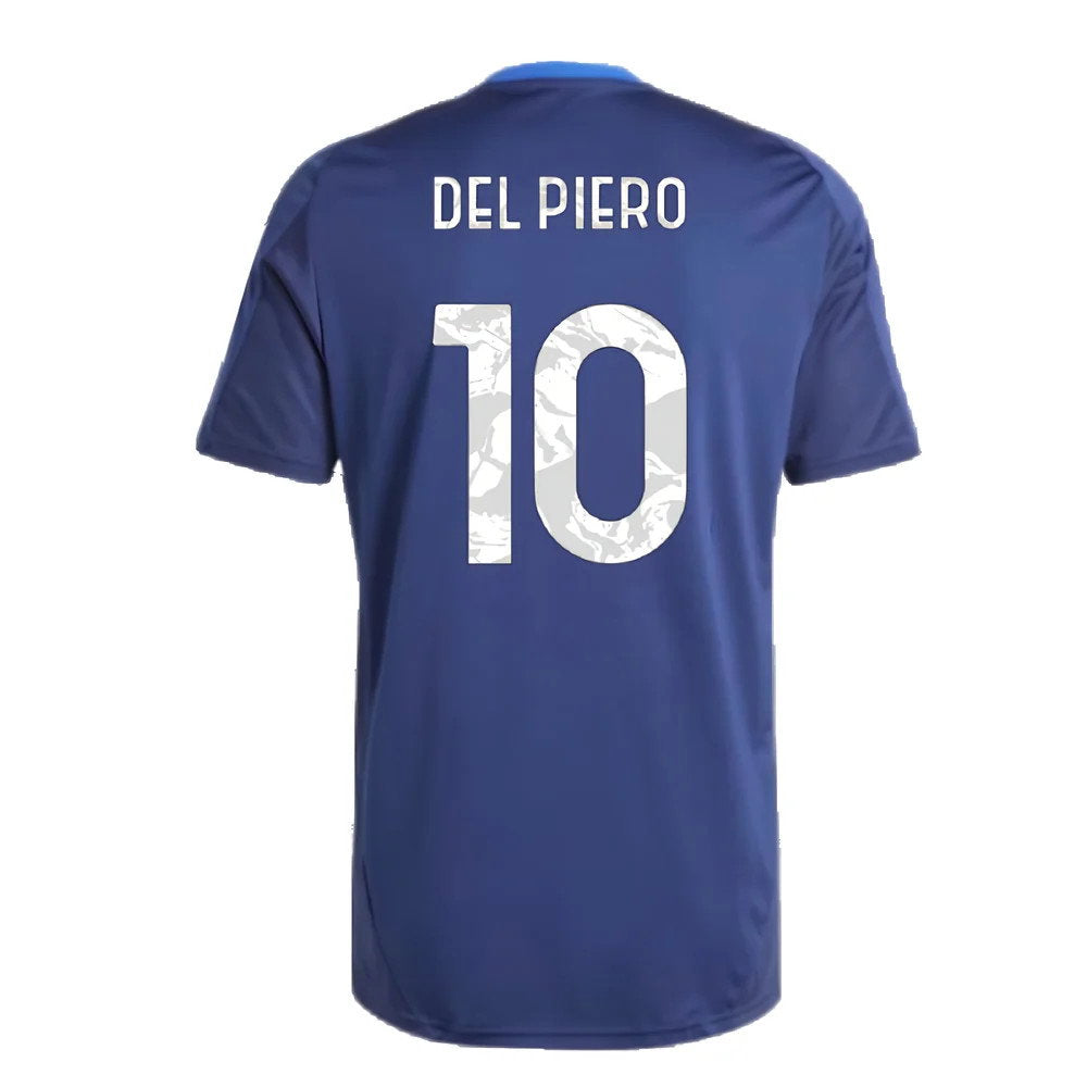 2024-2025 Juventus Training Jersey (Navy) (Del Piero 10)_2