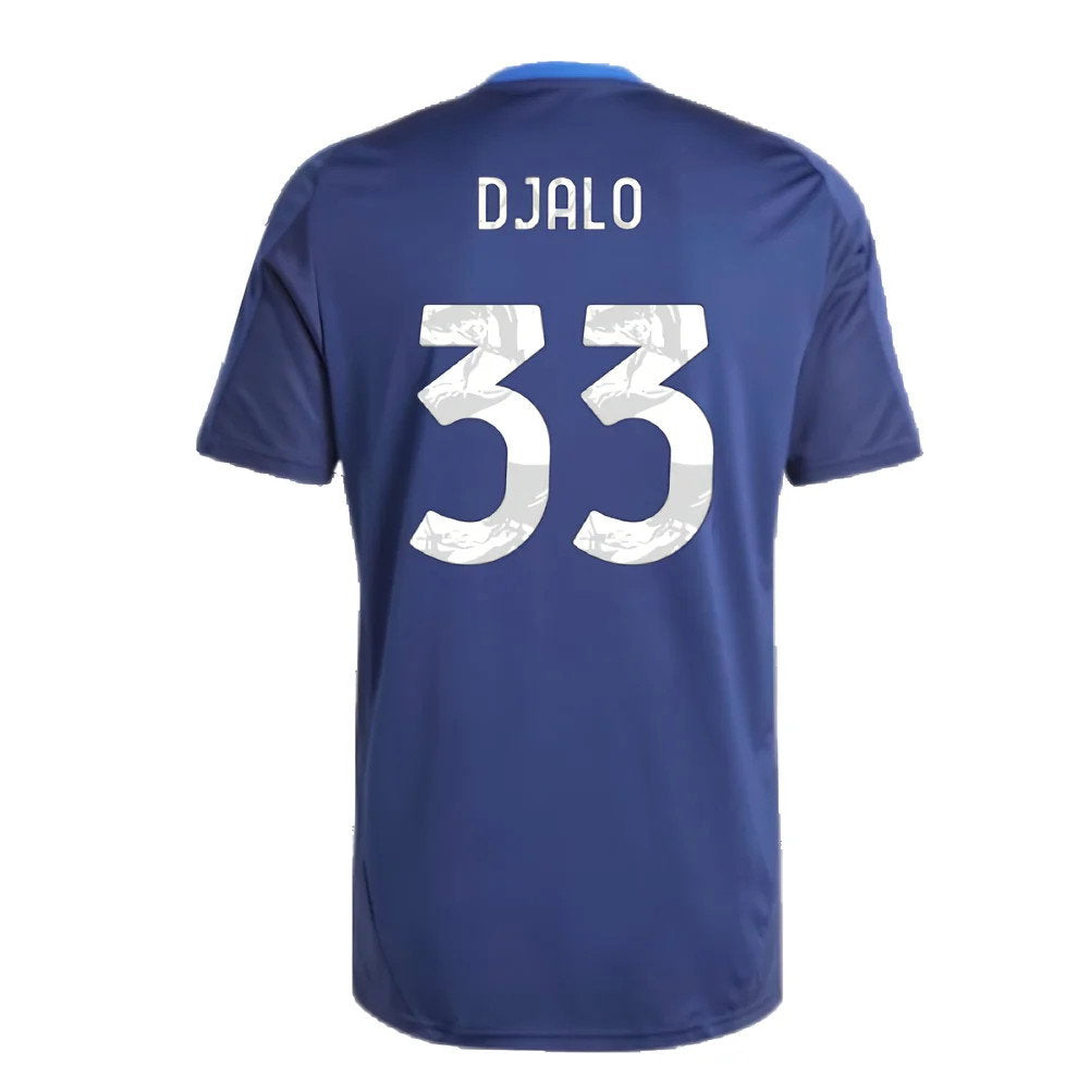 2024-2025 Juventus Training Jersey (Navy) (Djalo 33)_2