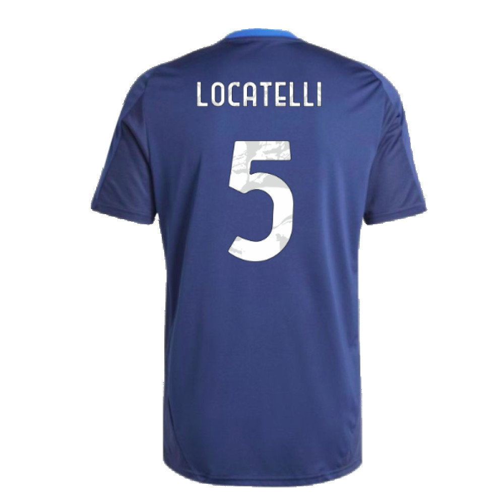 2024-2025 Juventus Training Jersey (Navy) (Locatelli 5)_2