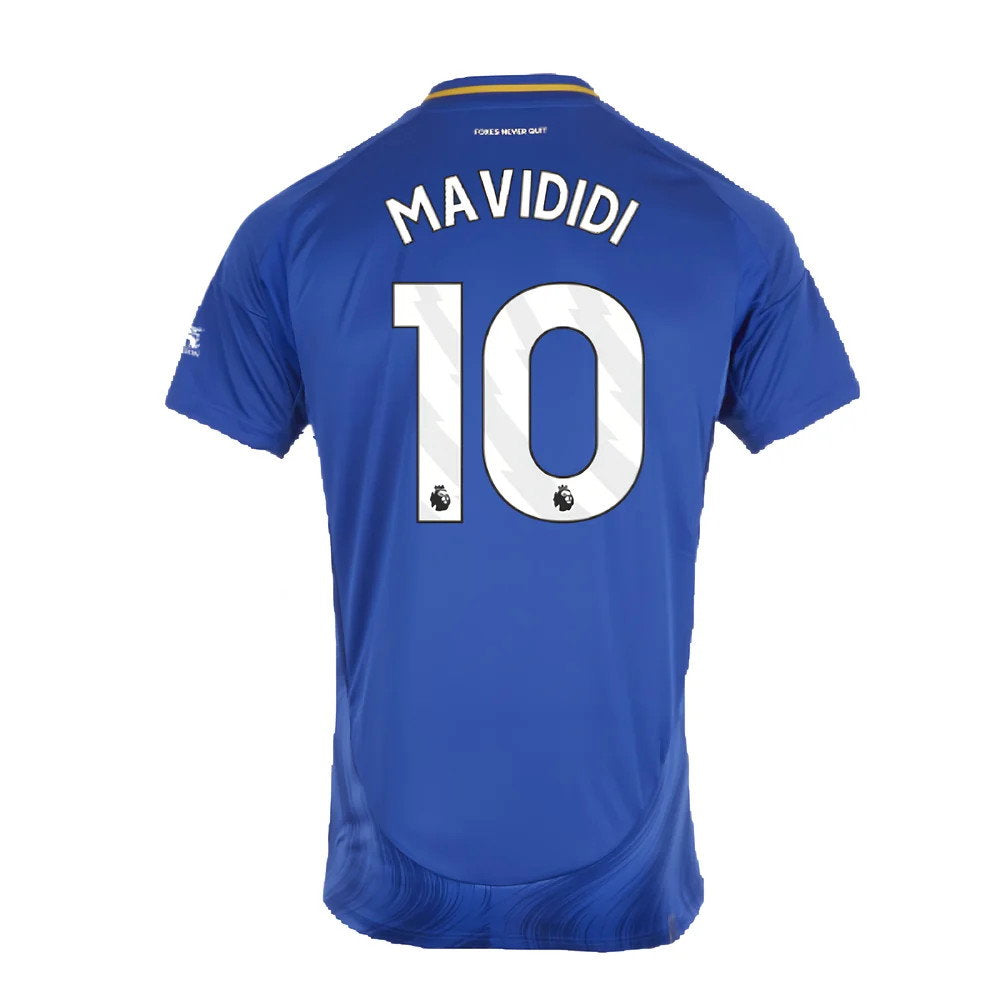 2024-2025 Leicester City Home Shirt (Kids) (Mavididi 10)_2