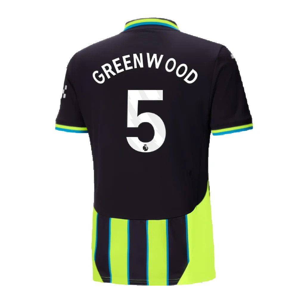 2024-2025 Man City Away Shirt (Greenwood 5)_2