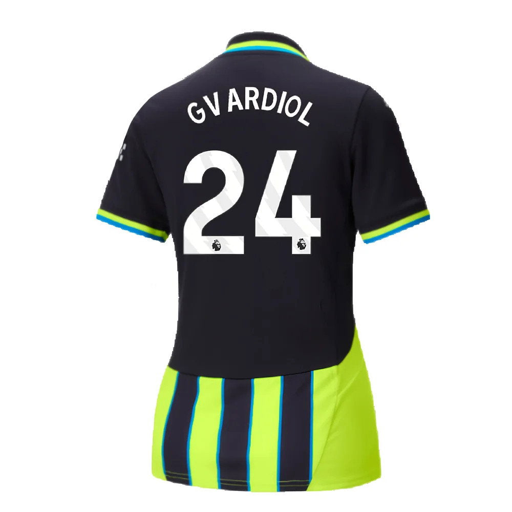 2024-2025 Man City Away Shirt (Womens) (Gvardiol 24)_2