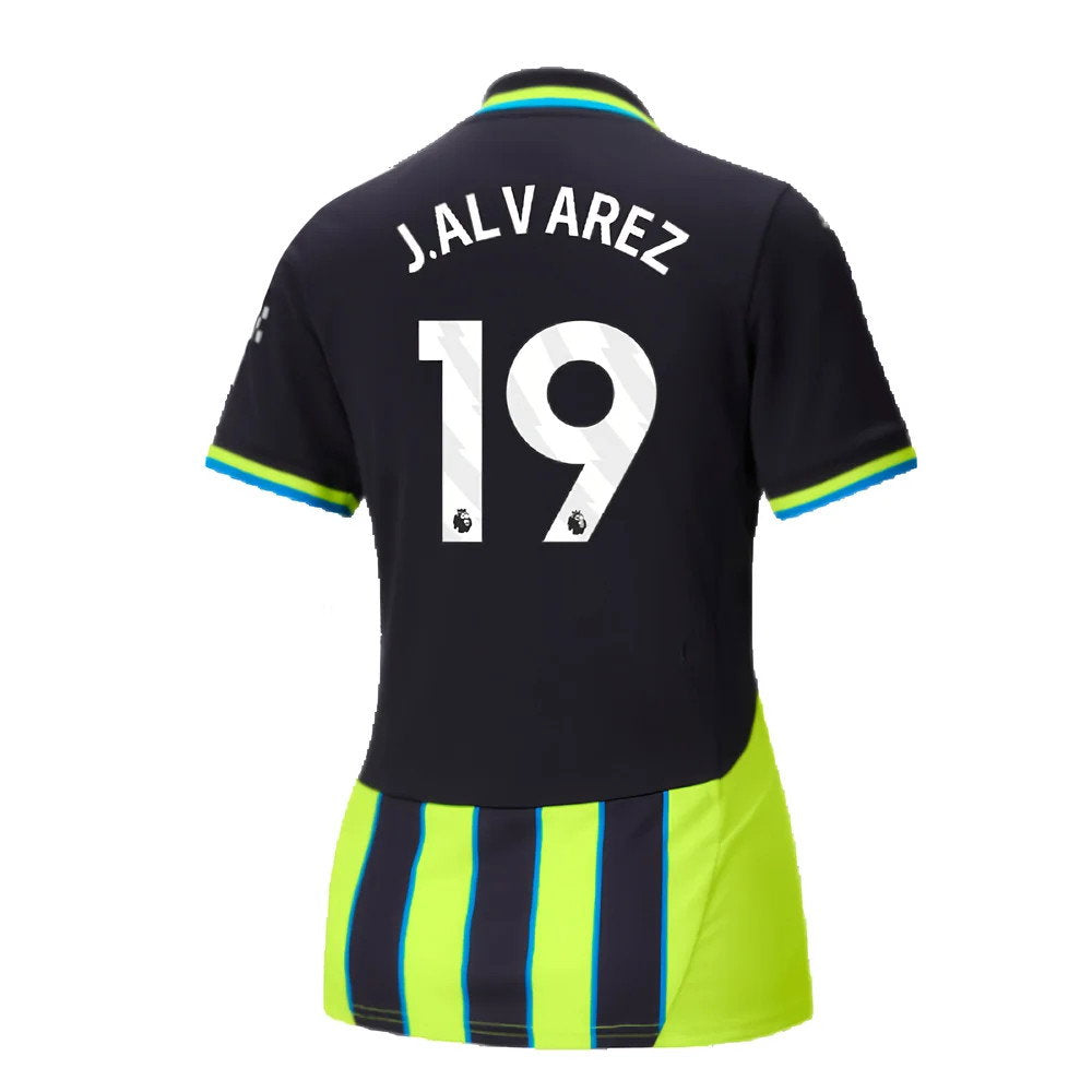 2024-2025 Man City Away Shirt (Womens) (J.Alvarez 19)_2