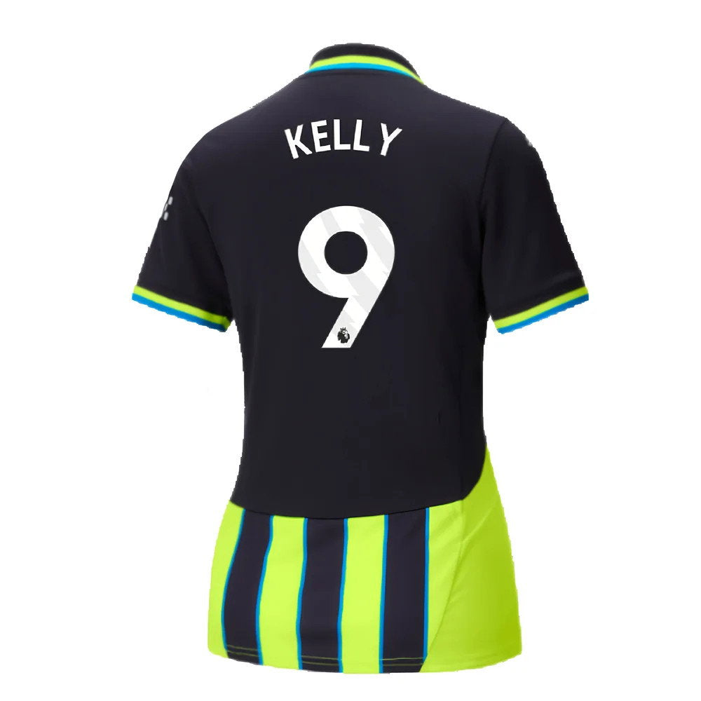 2024-2025 Man City Away Shirt (Womens) (Kelly 9)_2