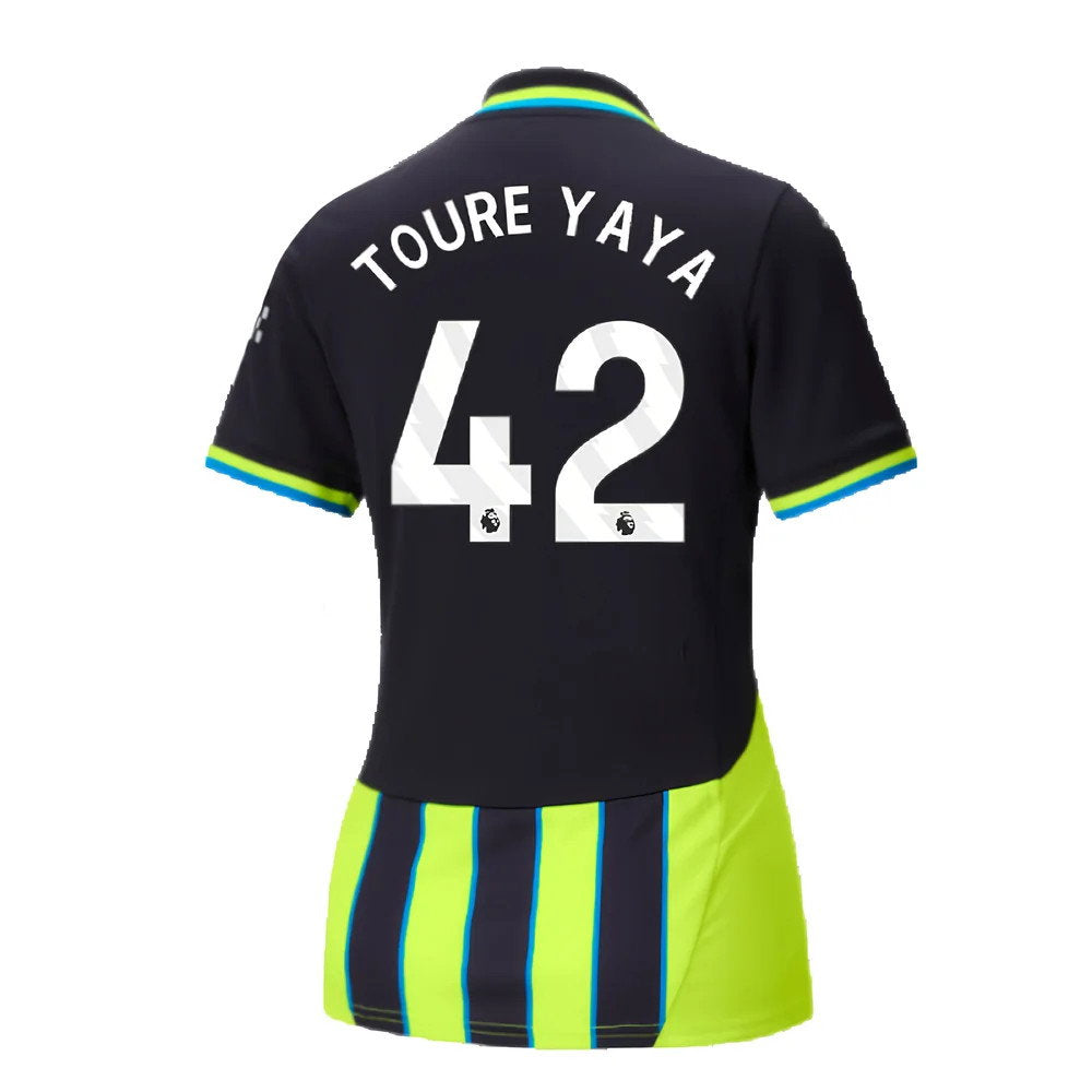 2024-2025 Man City Away Shirt (Womens) (Toure Yaya 42)_2