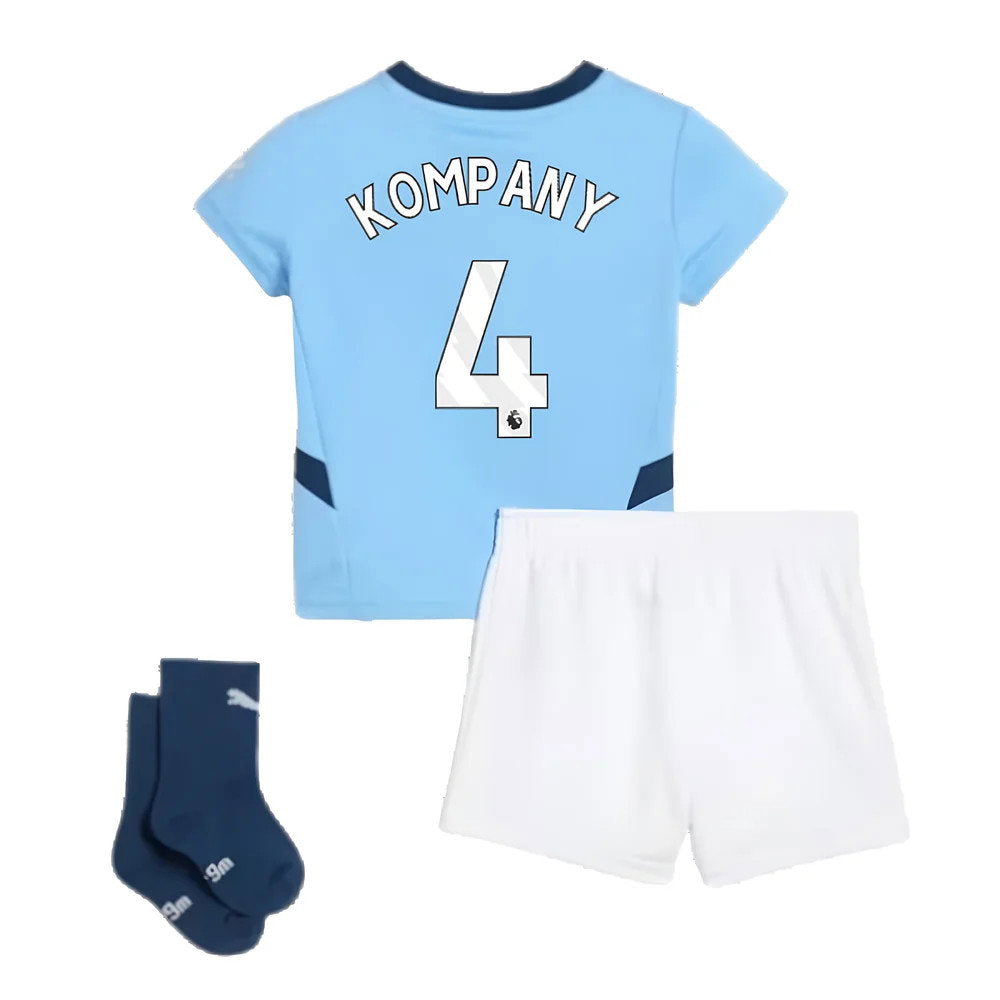2024-2025 Man City Home Baby Kit (Kompany 4)_2