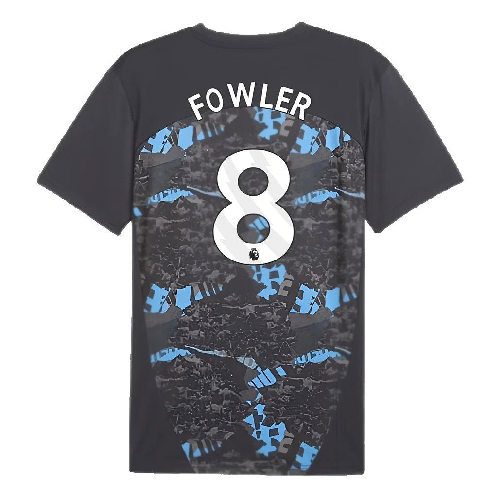 2024-2025 Man City Prematch SS Jersey (Strong Gray) (Fowler 8)_2
