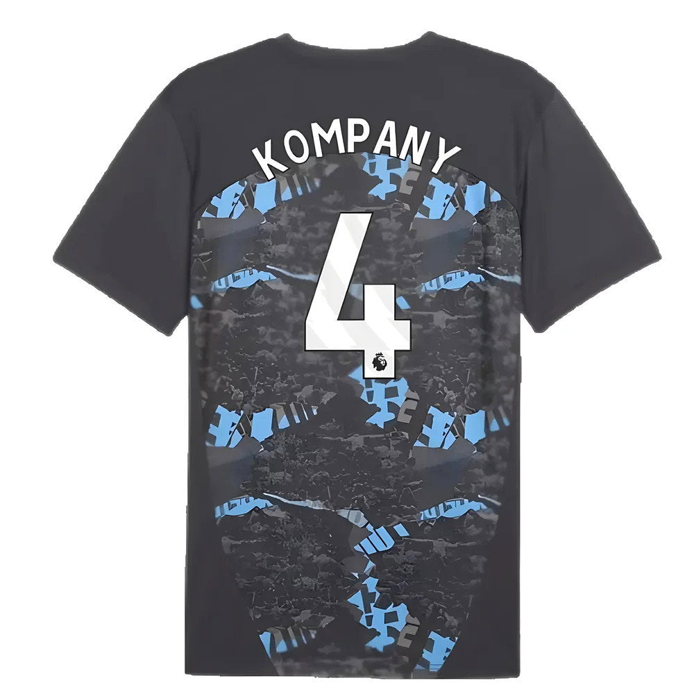 2024-2025 Man City Prematch SS Jersey (Strong Gray) (Kompany 4)_2