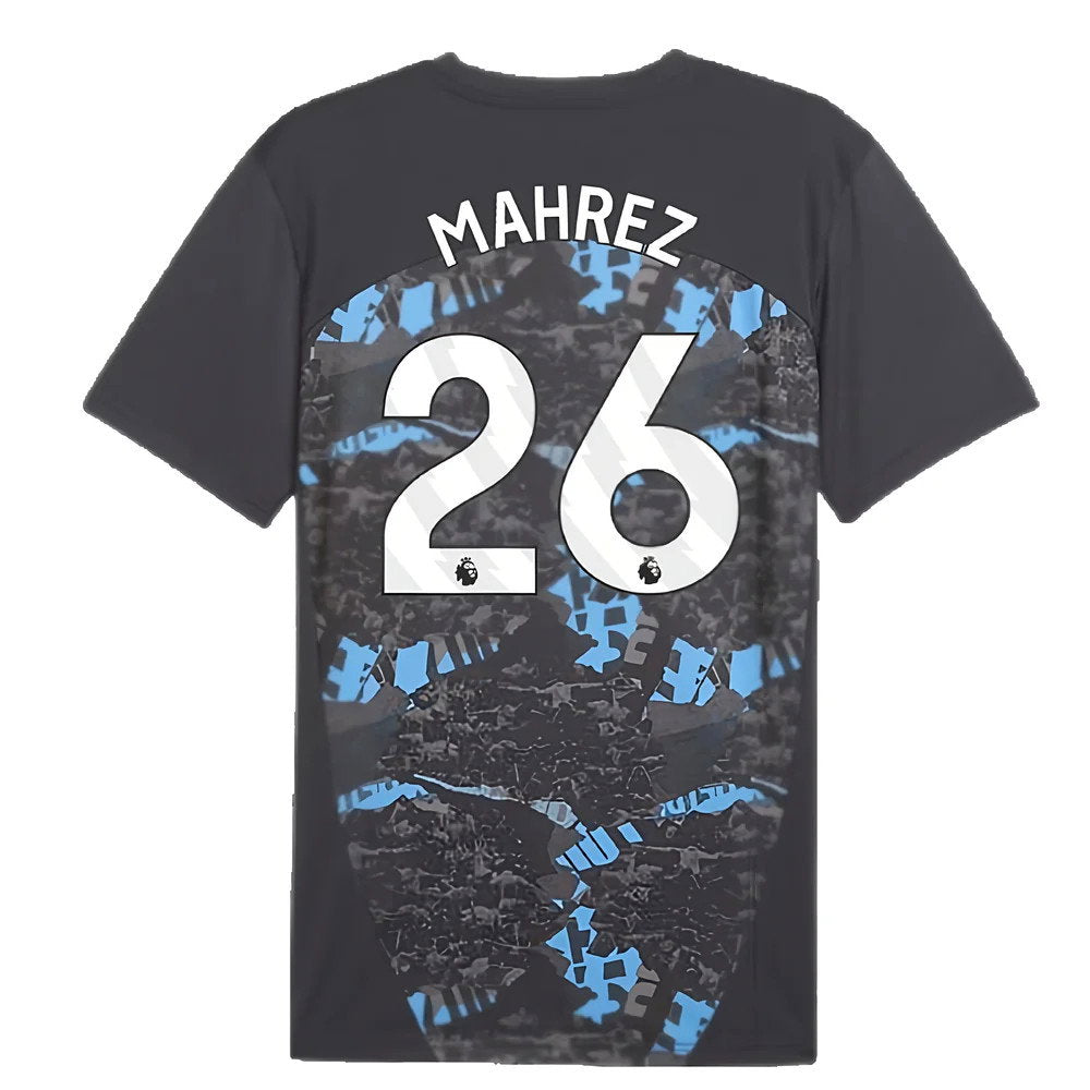 2024-2025 Man City Prematch SS Jersey (Strong Gray) (Mahrez 26)_2