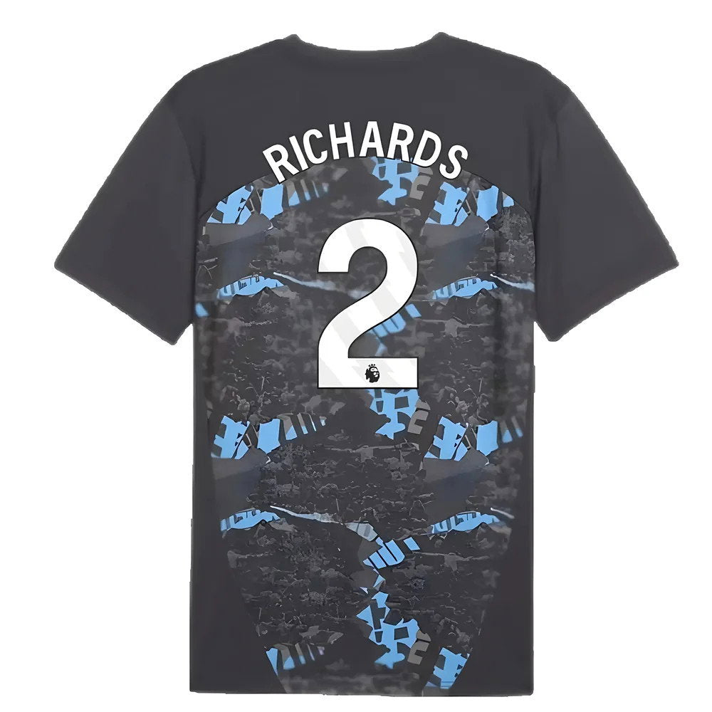 2024-2025 Man City Prematch SS Jersey (Strong Gray) (Richards 2)_2