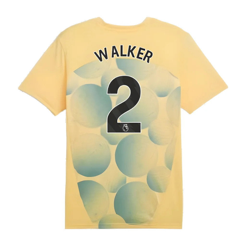 2024-2025 Man City Prematch SS Shirt (Flaxen) (Walker 2)_2