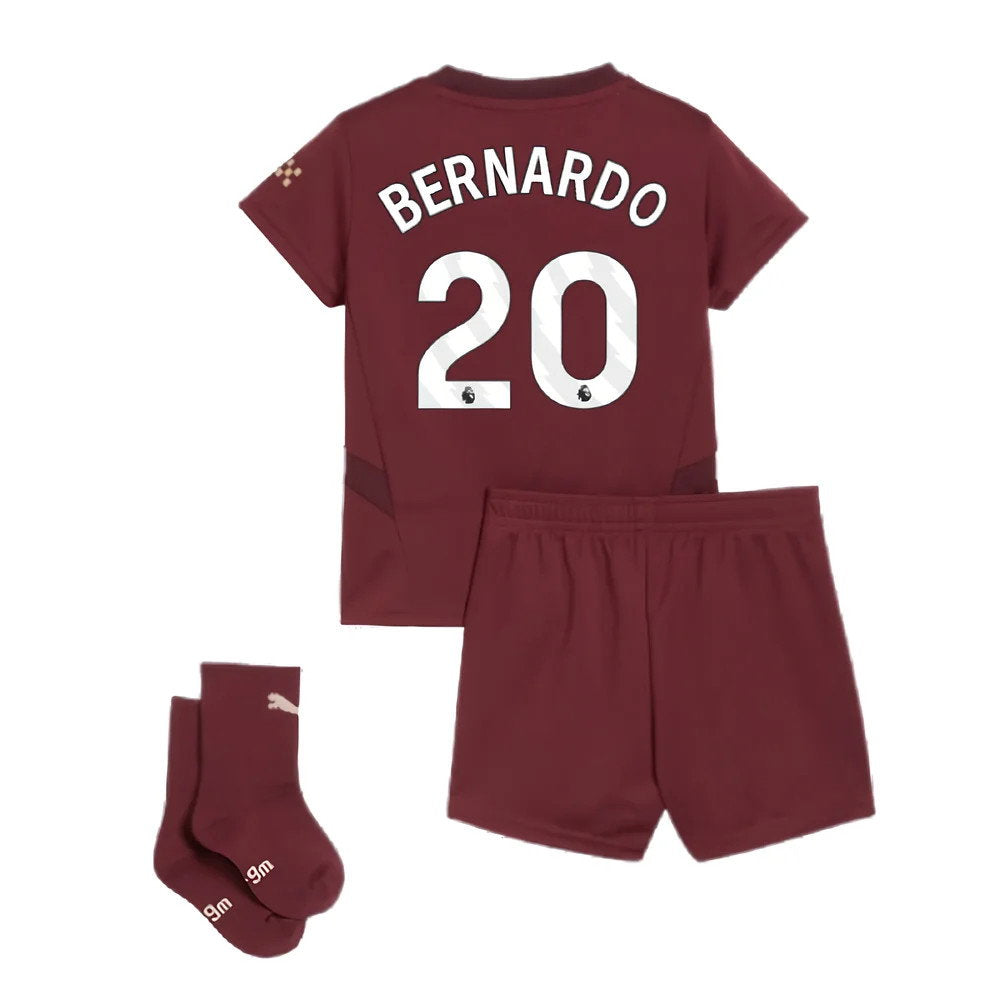 2024-2025 Man City Third Baby Kit (Bernardo 20)_2